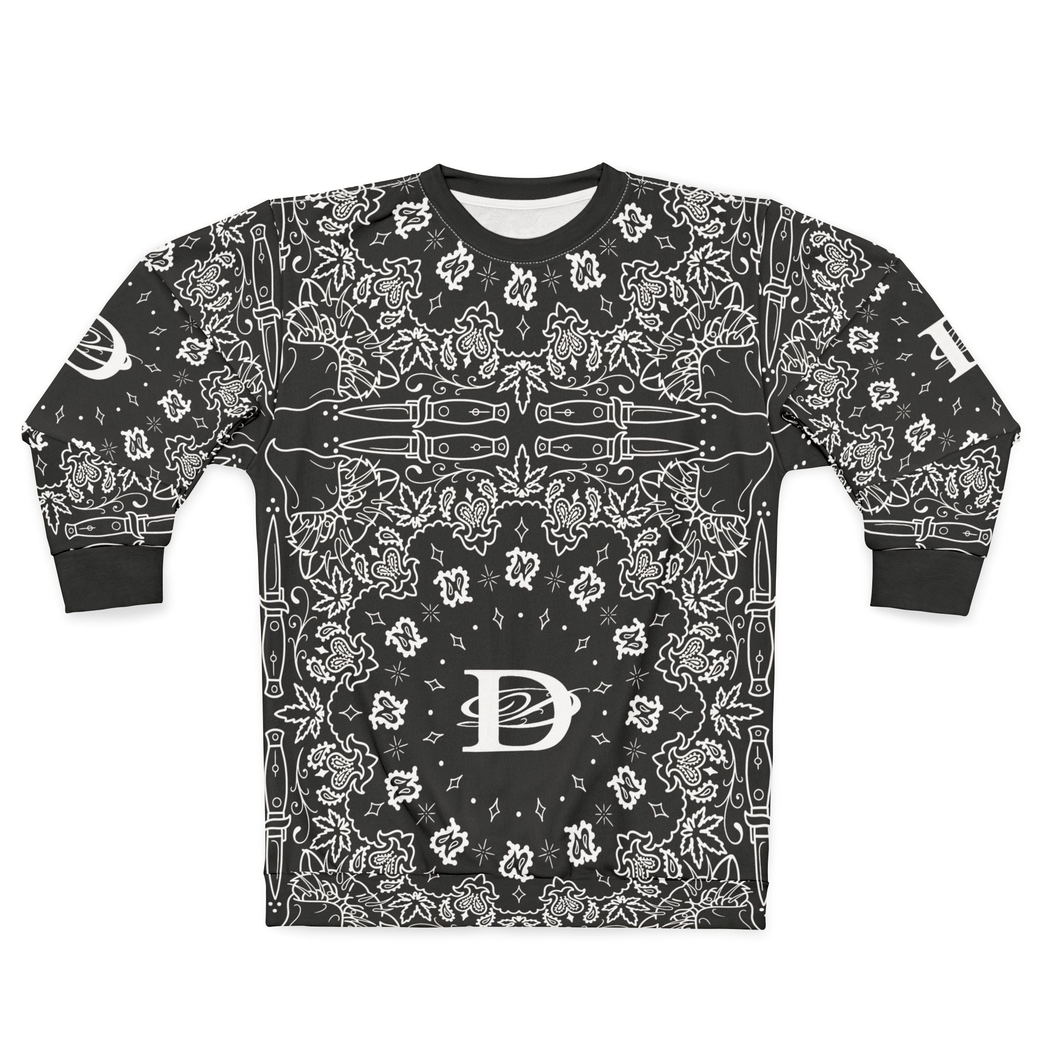 DD Custom Bandana Unisex Sweatshirt AOP
