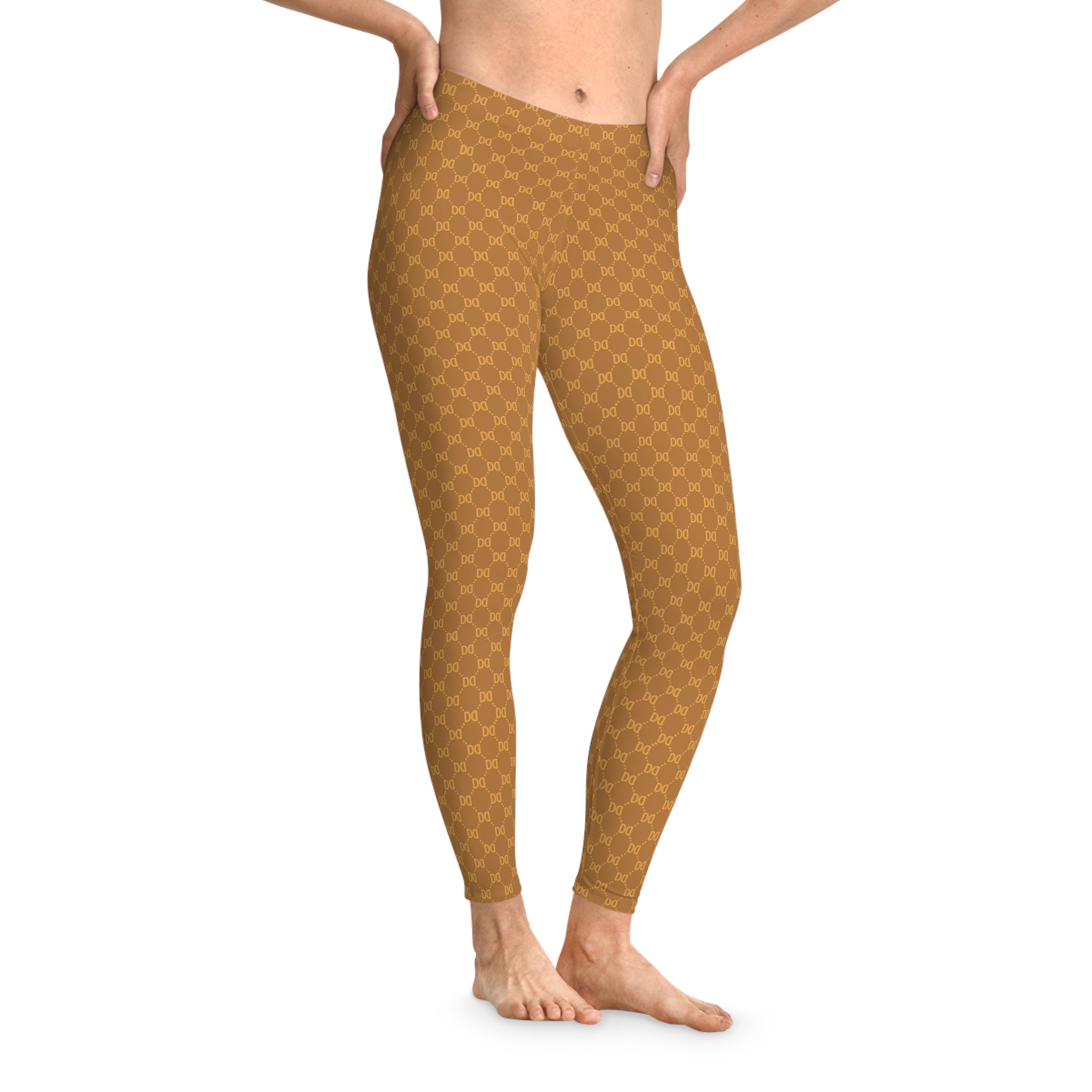 DD Monogram Women's Casual Leggings AOP