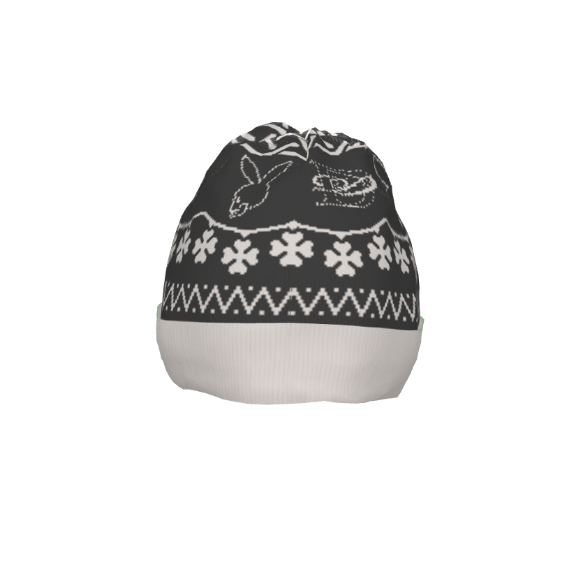 DD Bandito Panther Knit Beanie