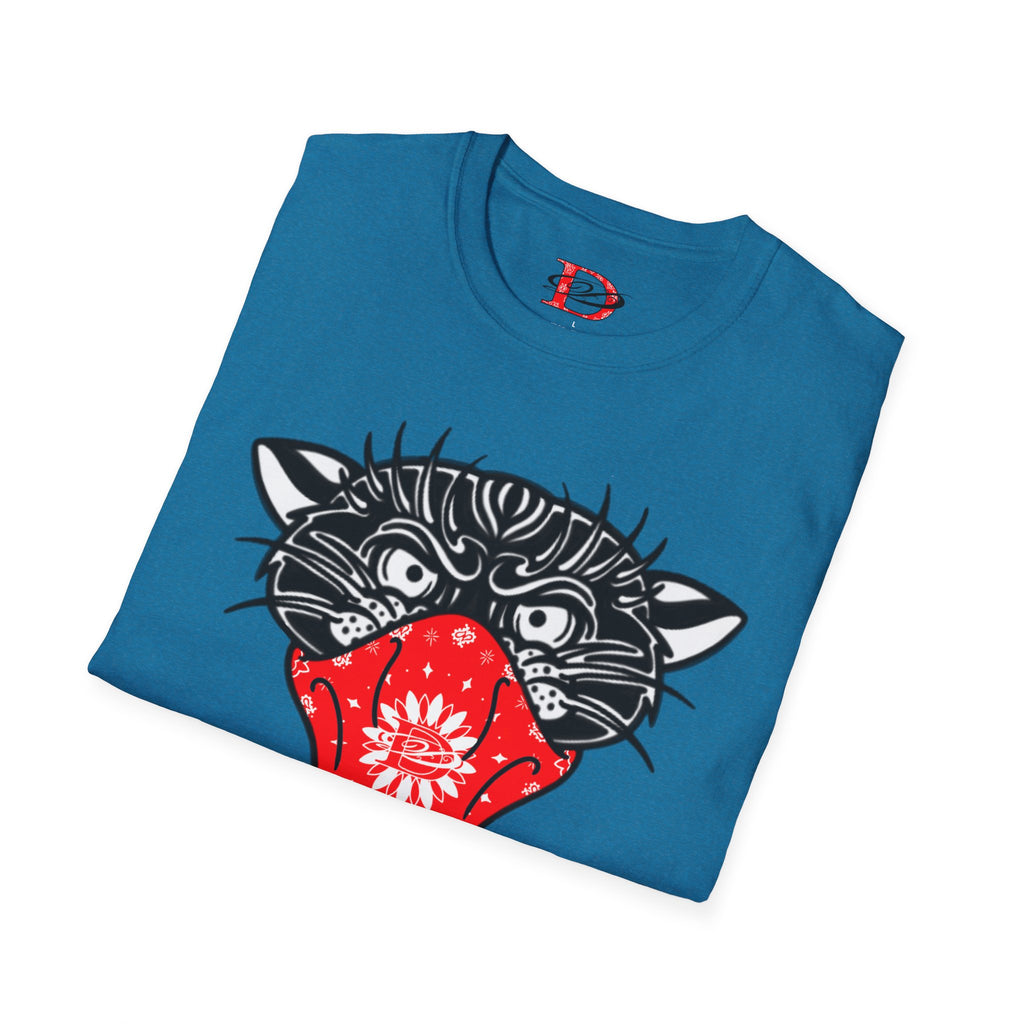 DD Bandito Panther | Softstyle T-Shirt, Unisex, Streetwear, Urban Fashion, Tattoo, Designer