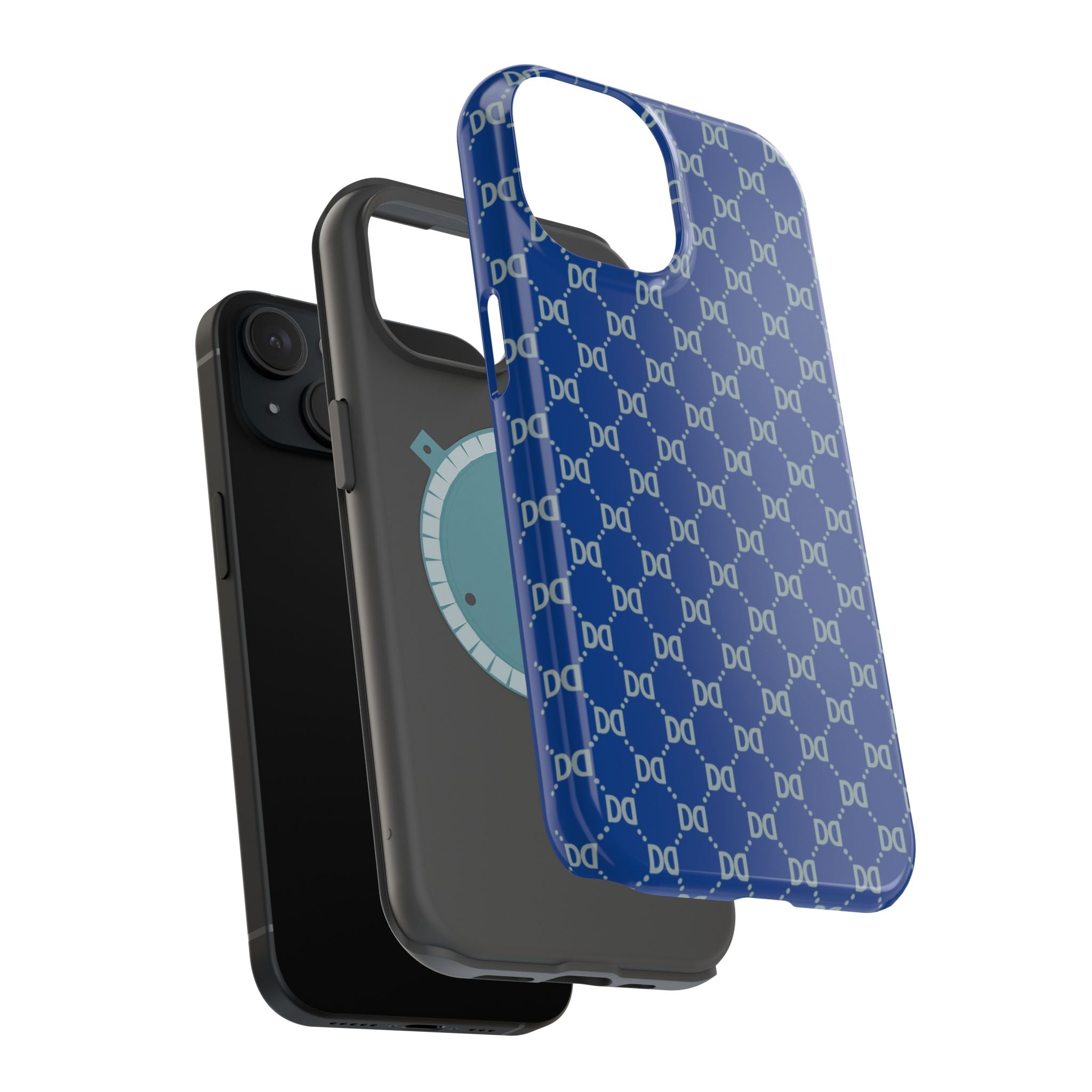 DD Monogram Pattern Magnetic Phone Case