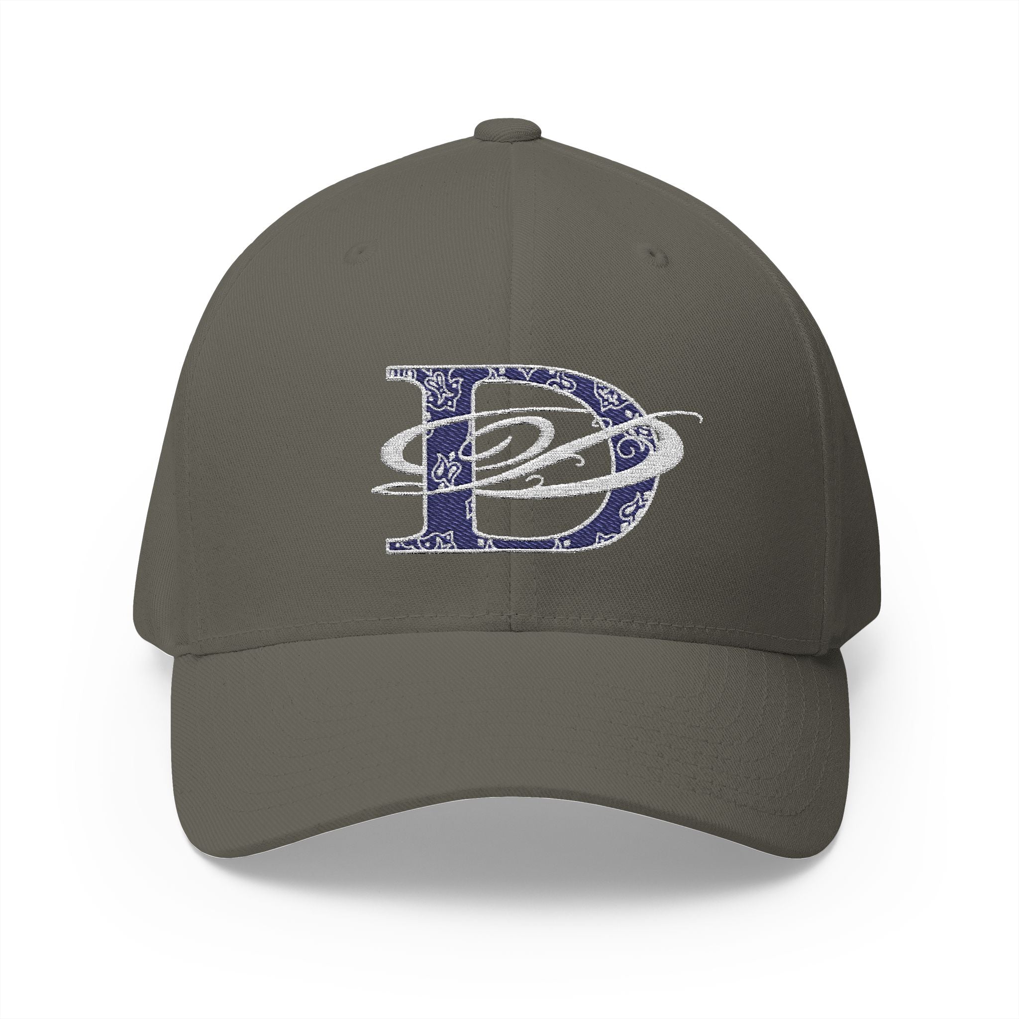 DD Bandana Logo Embroidered Closed Back Stretch Fit Cap