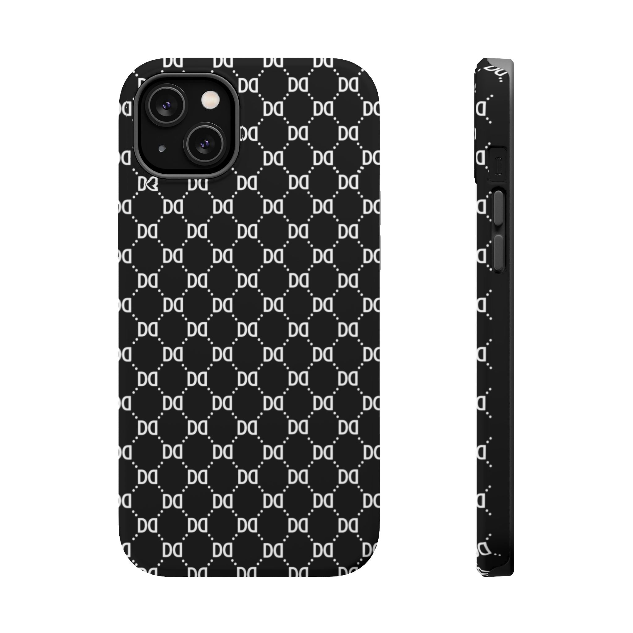 DD Monogram Pattern Magnetic Phone Case