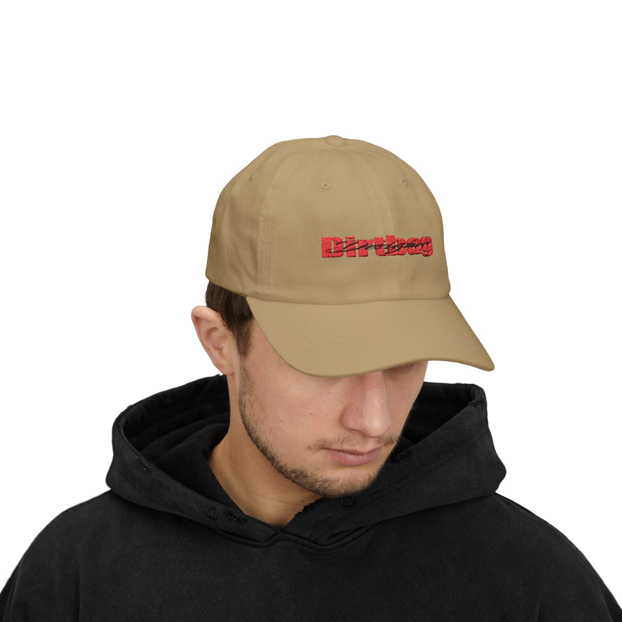 Designer Dirtbag Logo Embroidered Dad Hat