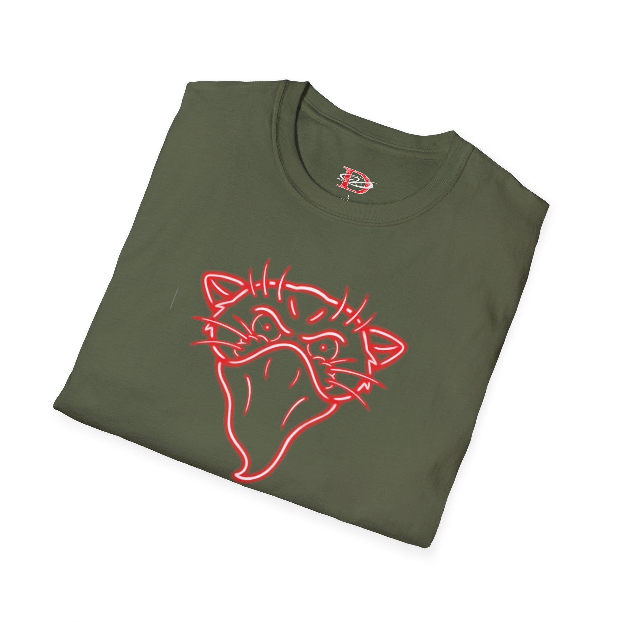 Neon Bandito Panther Softstyle Unisex T-Shirt