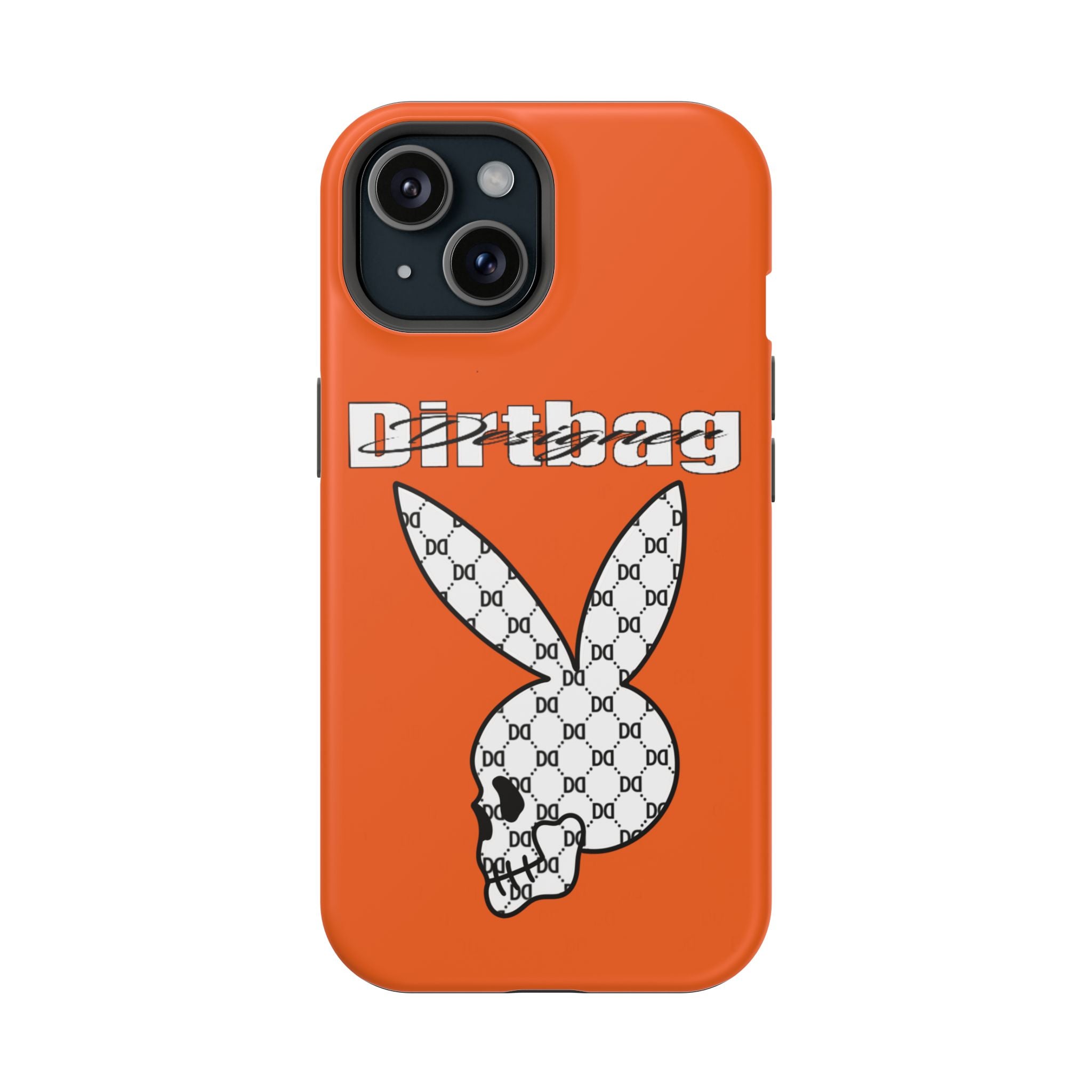 DD Monogram Bunny Skull Magnetic Phone Case