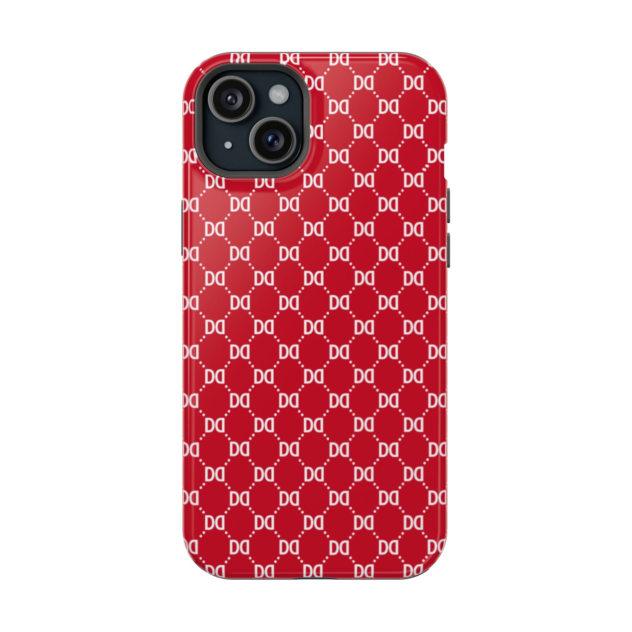 DD Monogram Pattern Magnetic Phone Case
