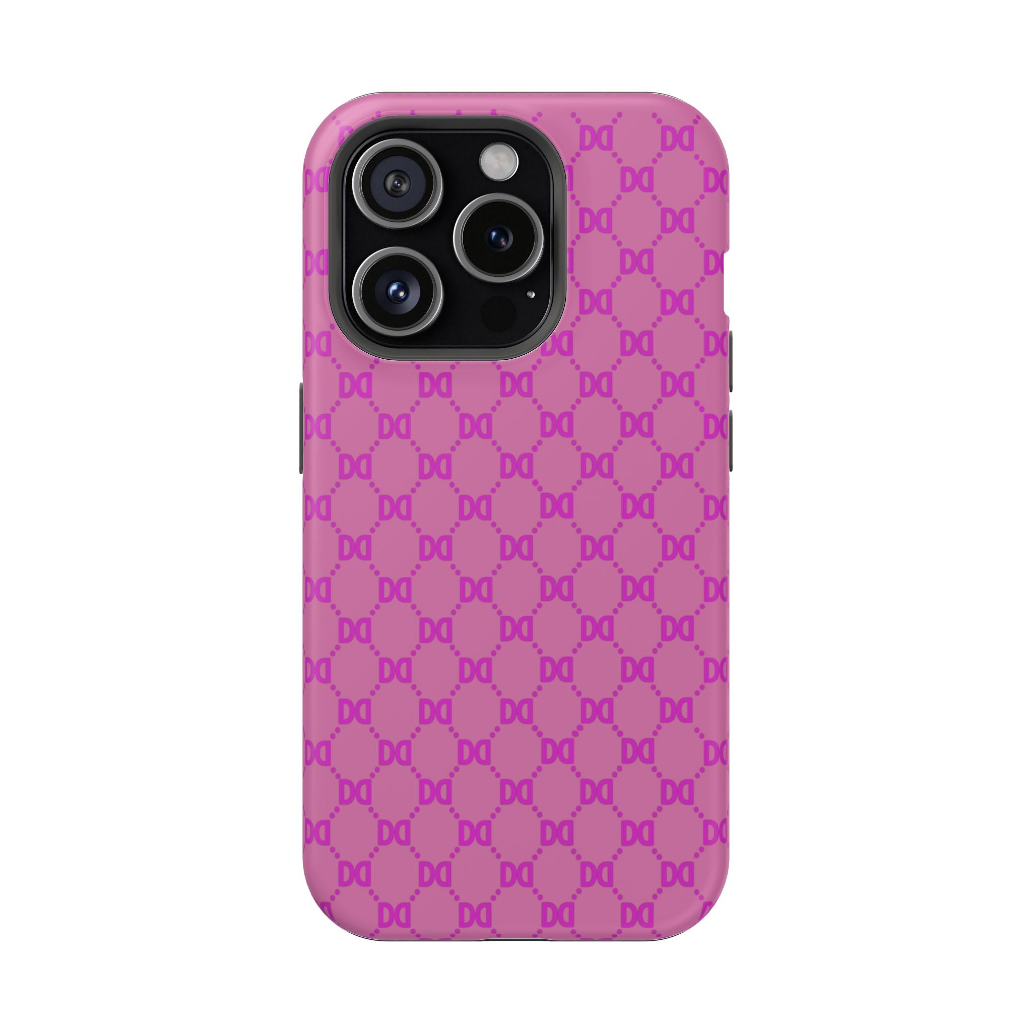DD Monogram Pattern Magnetic Phone Case