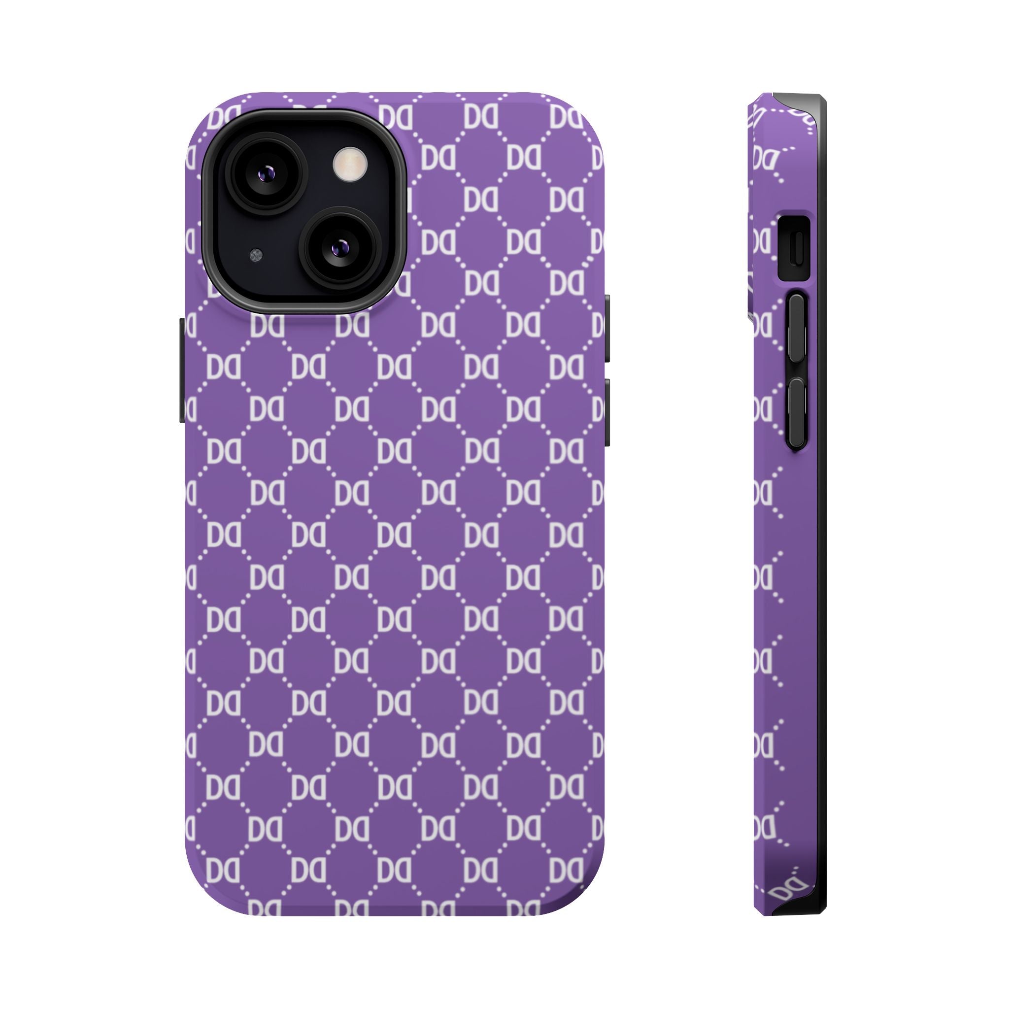 DD Monogram Pattern Magnetic Phone Case