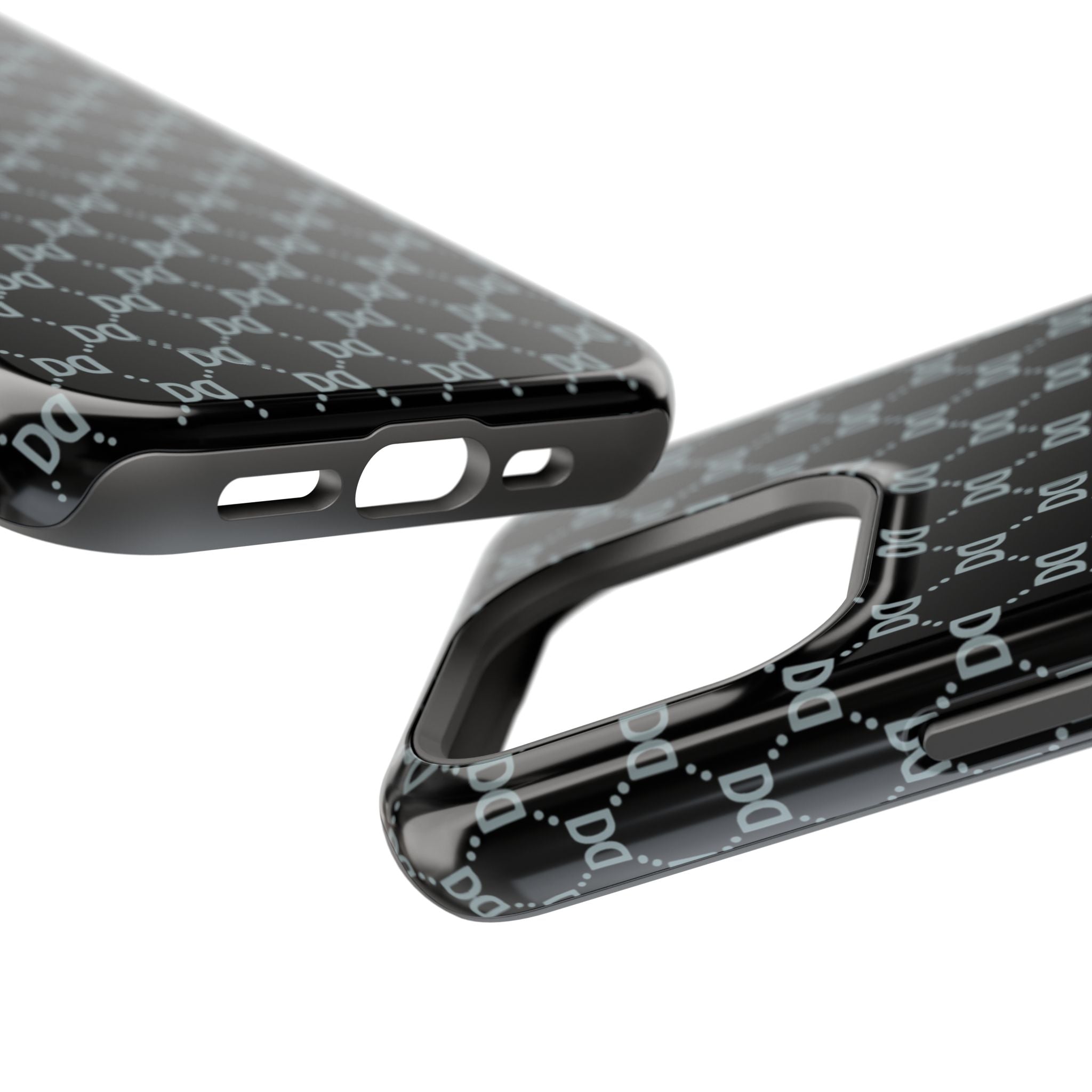 DD Monogram Pattern Magnetic Phone Case
