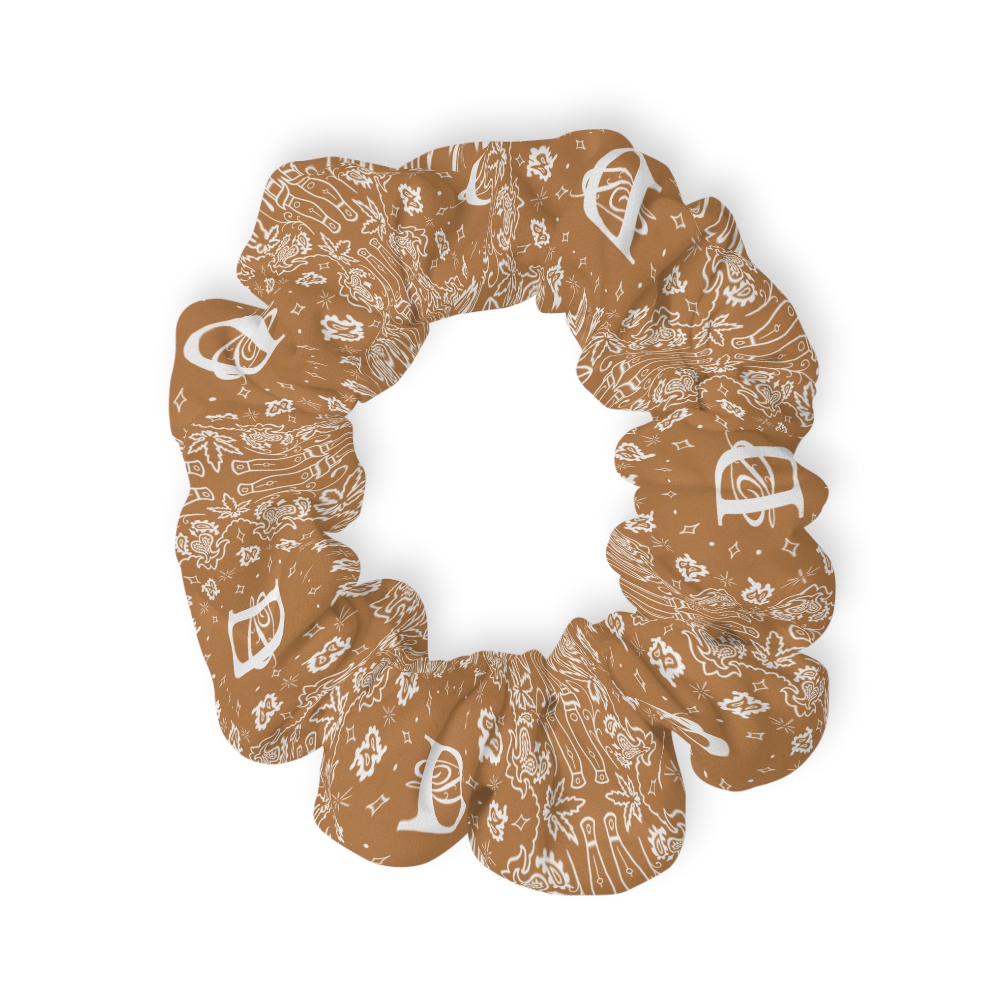 DD Custom Bandana Print Scrunchie AOP