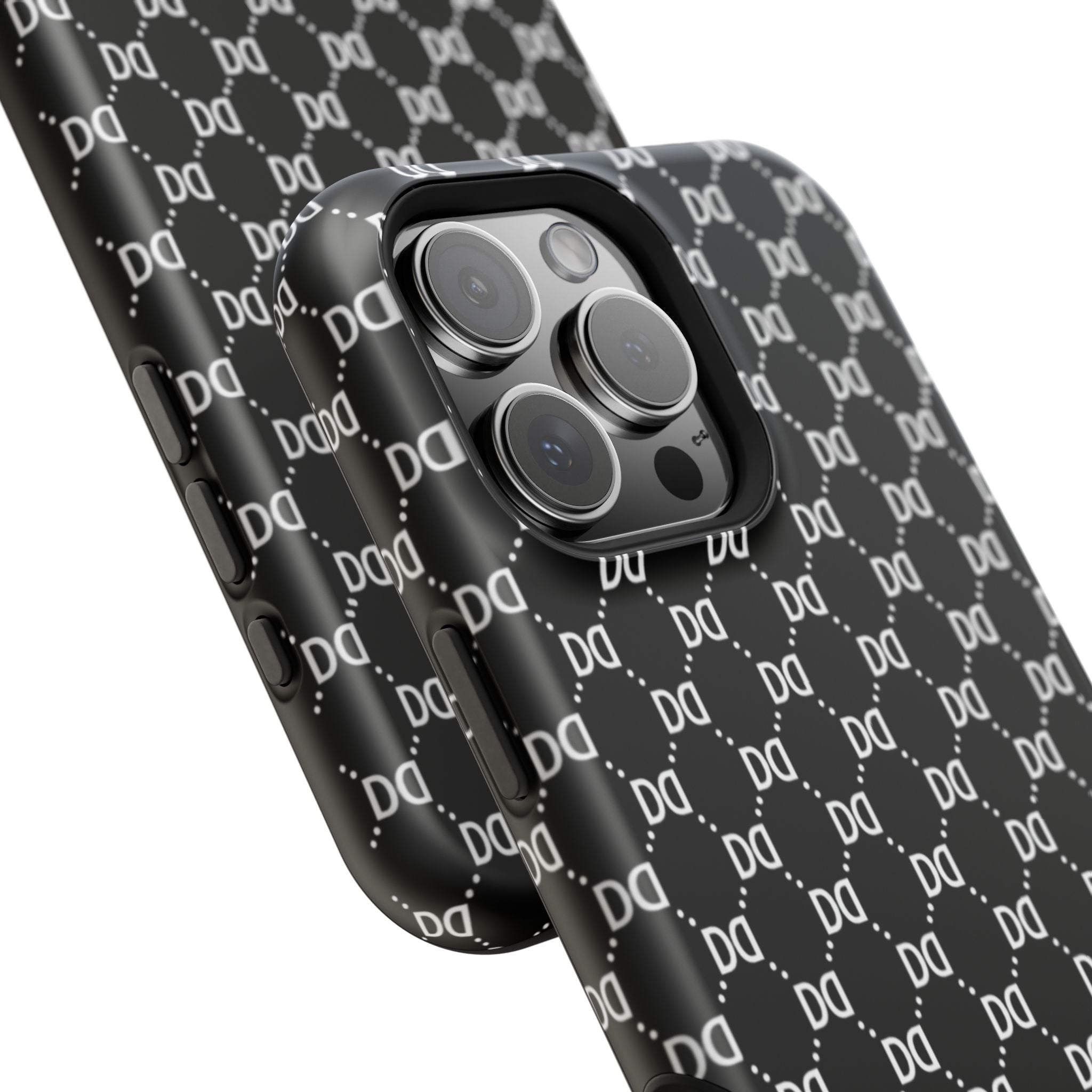 DD Monogram Pattern Magnetic Phone Case