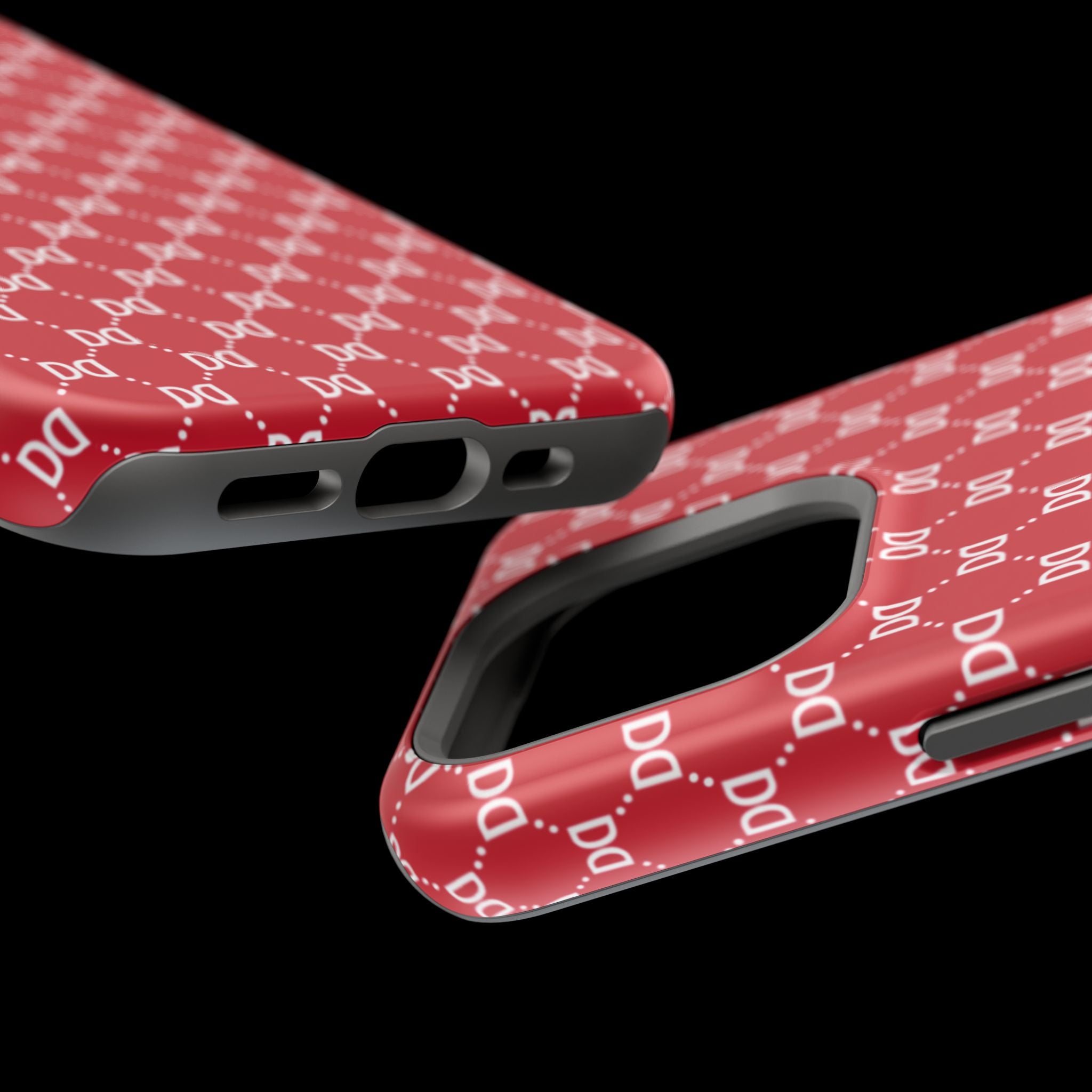 DD Monogram Pattern Magnetic Phone Case