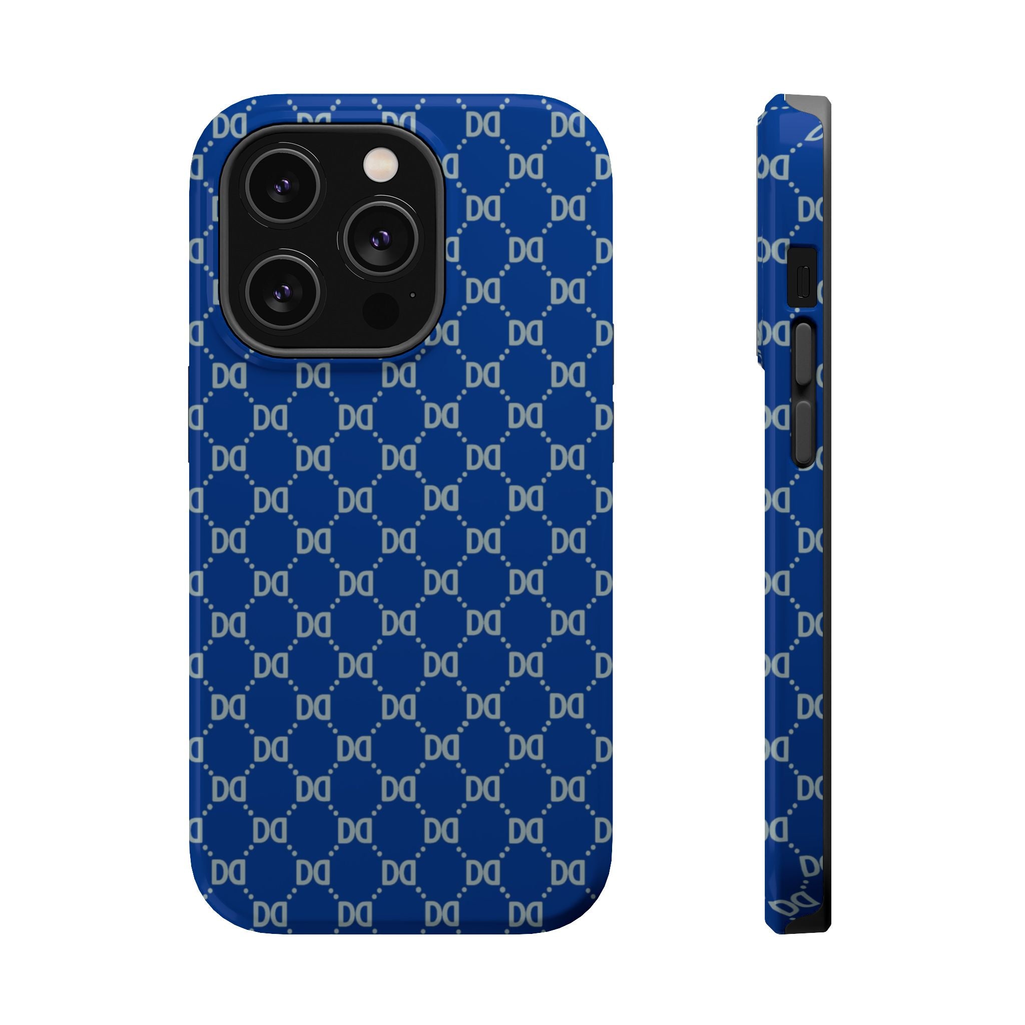 DD Monogram Pattern Magnetic Phone Case