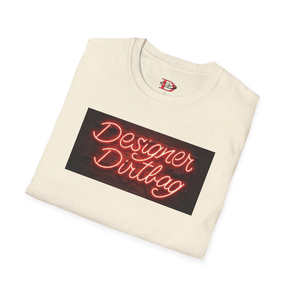 DD Neon Sign Softstyle Unisex T-Shirt