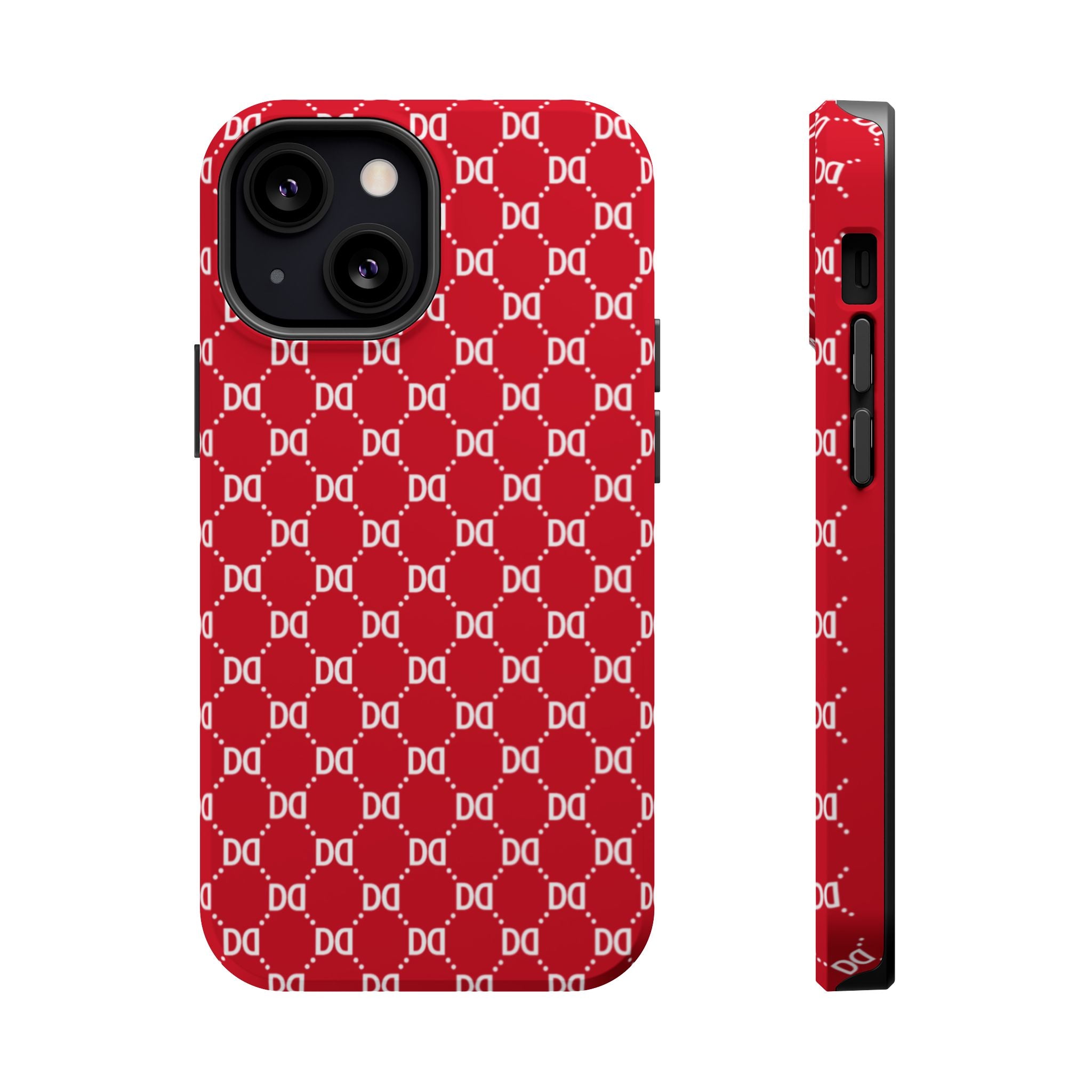 DD Monogram Pattern Magnetic Phone Case
