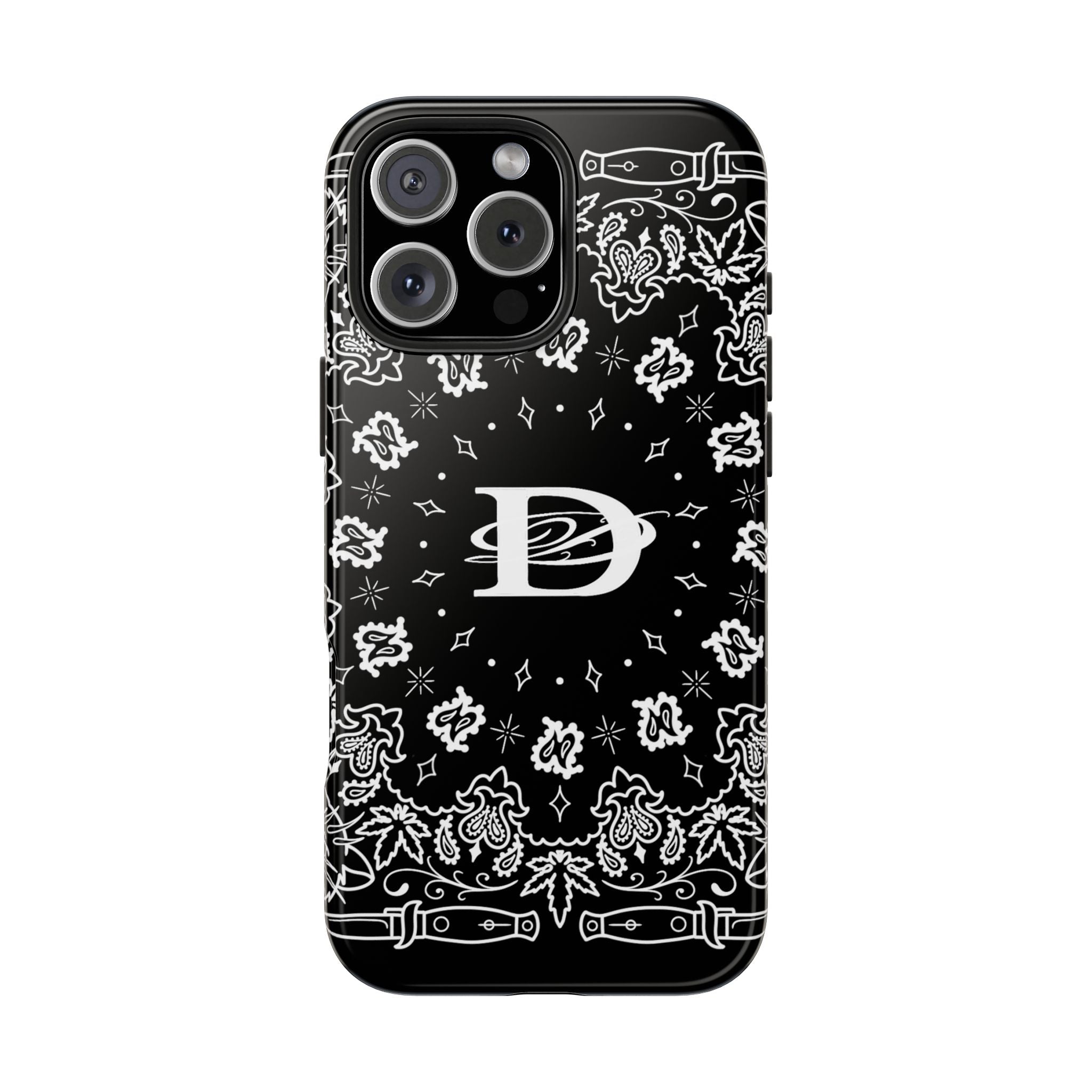 DD Custom Bandana Print Phone Case