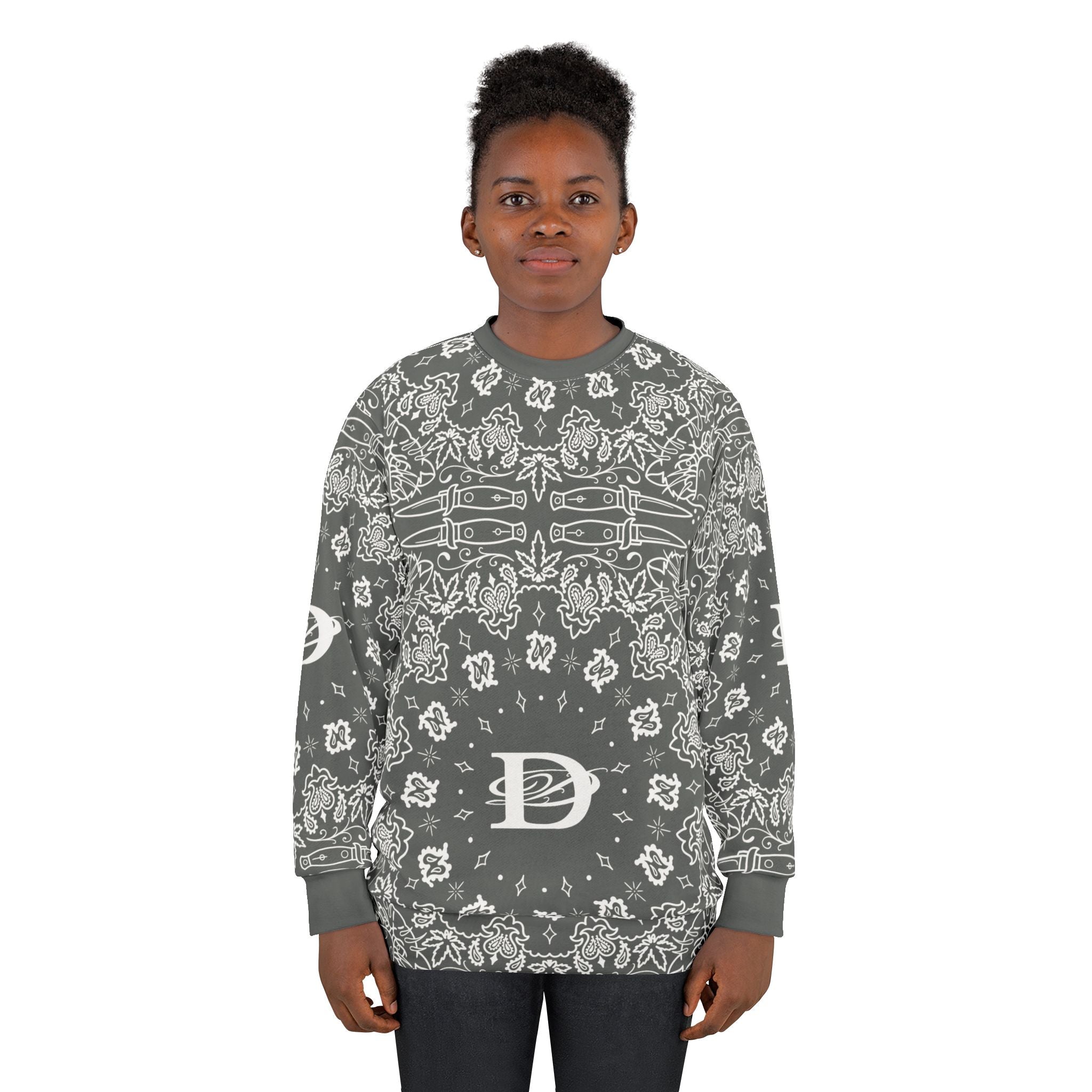 DD Custom Bandana Unisex Sweatshirt AOP