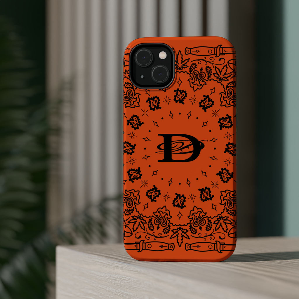 DD Custom Bandana Print Stylish Magnetic Phone Cases for Trendy Protection, Customize Your Style, Personalized Gift, Unique Design