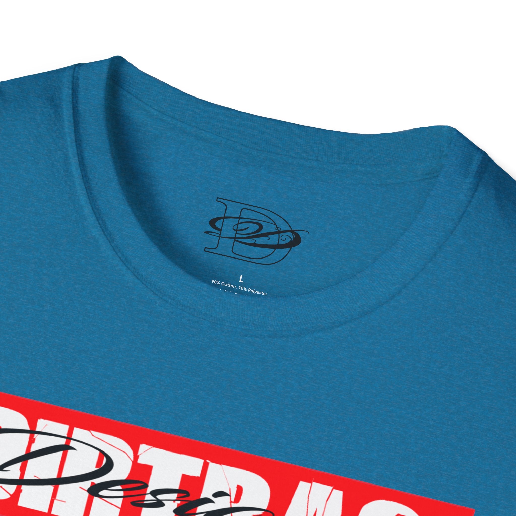 Broken Dirtbag Logo Graphic Unisex Softstyle T-Shirt, Casual Wear, Streetwear, Urban Fashion, Tattoo
