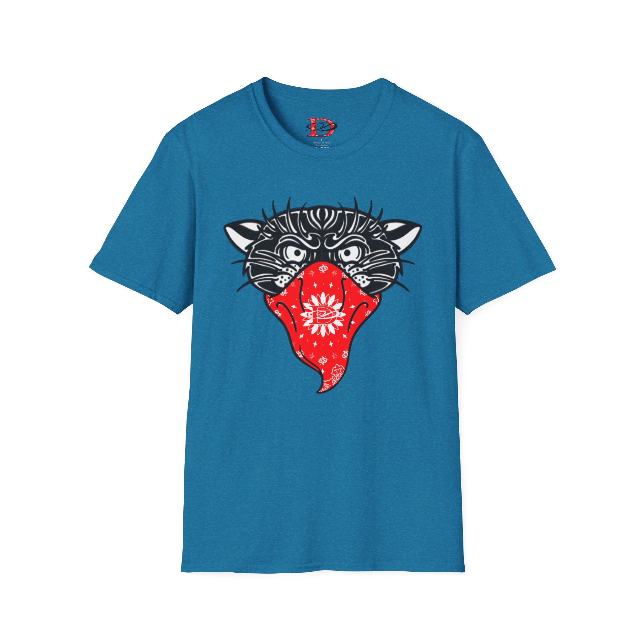 DD Bandito Panther | Softstyle T-Shirt, Unisex, Streetwear, Urban Fashion, Tattoo, Designer