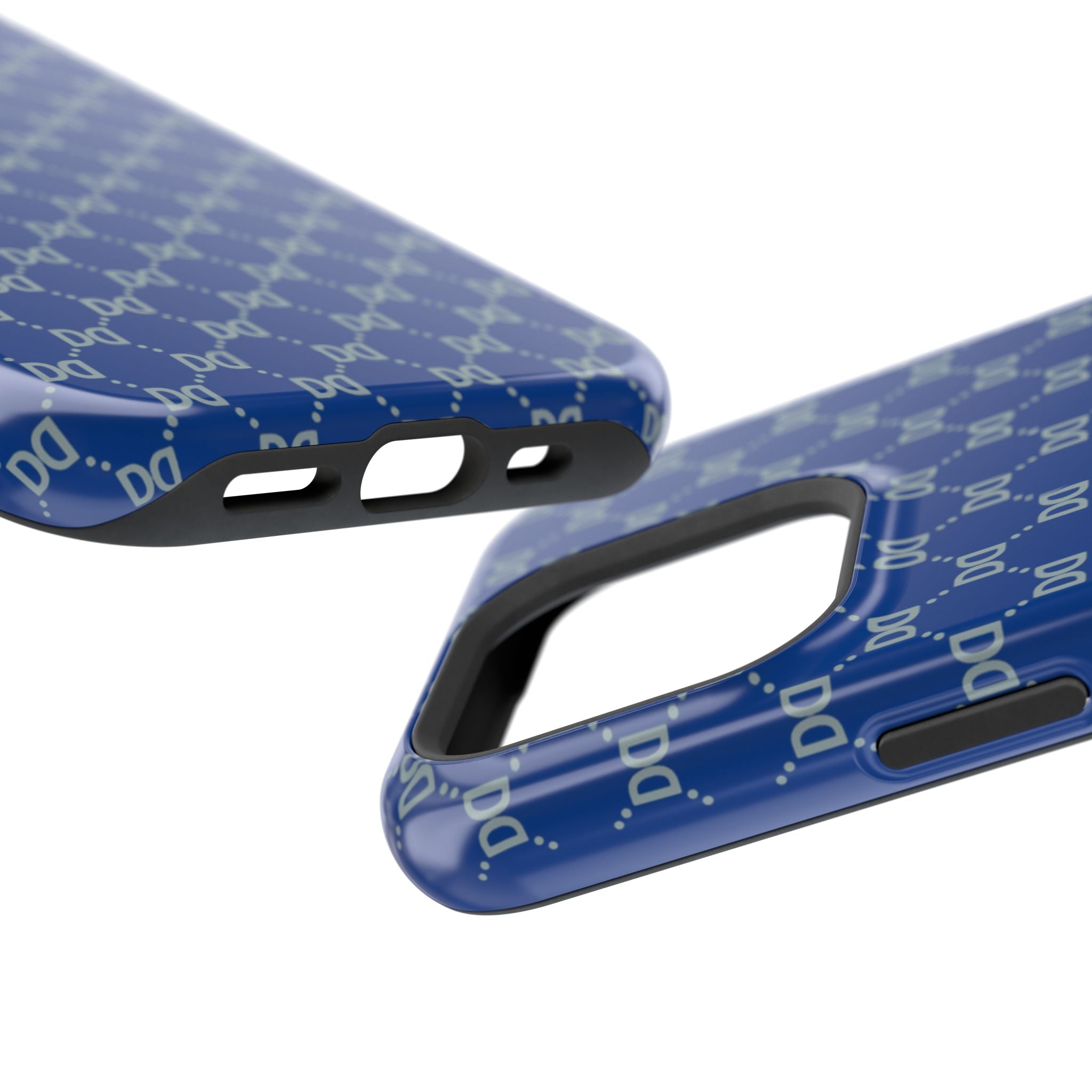 DD Monogram Pattern Magnetic Phone Case