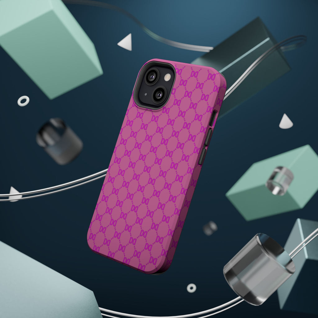 DD Monogram Pattern Magnetic Phone Case