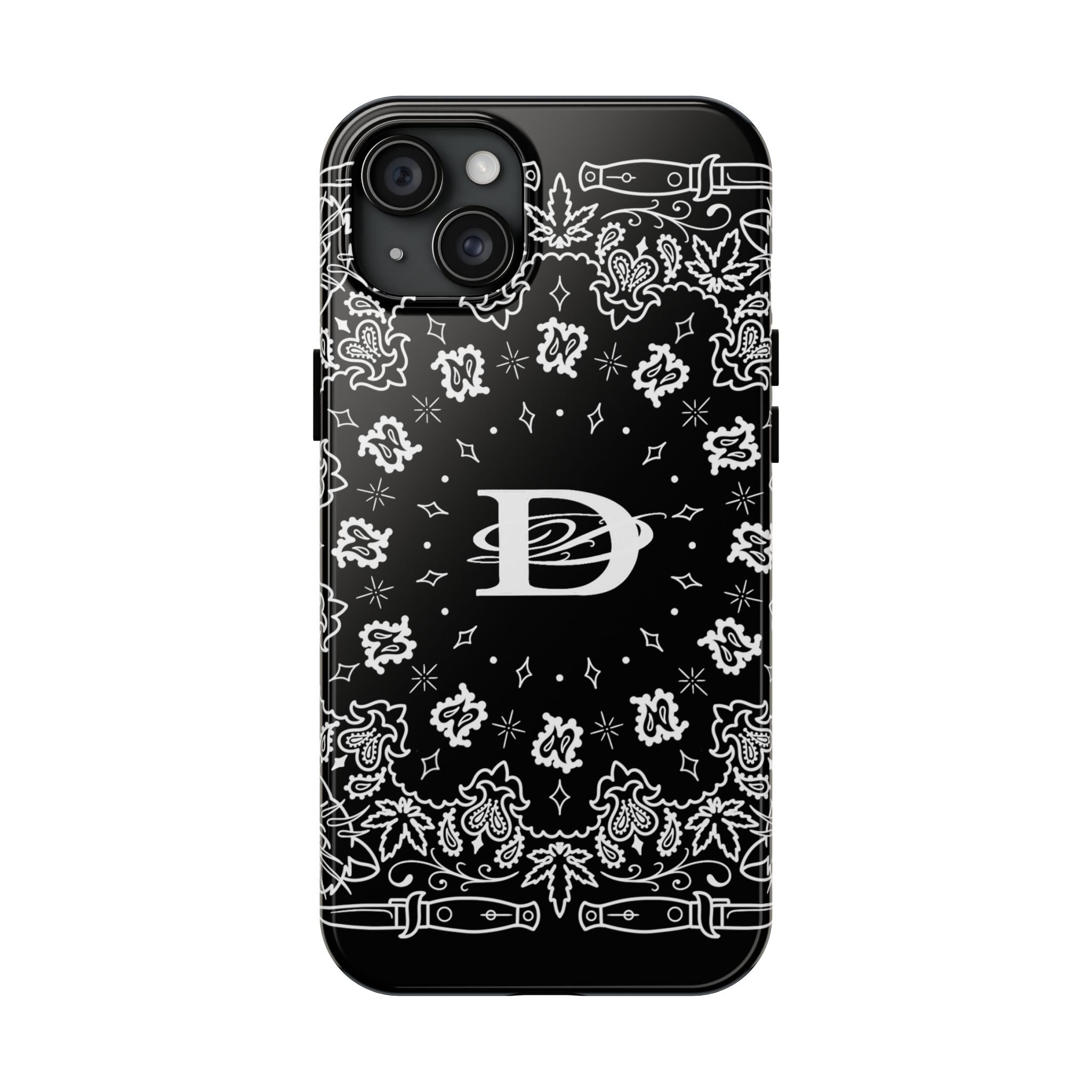 DD Custom Bandana Print Phone Case