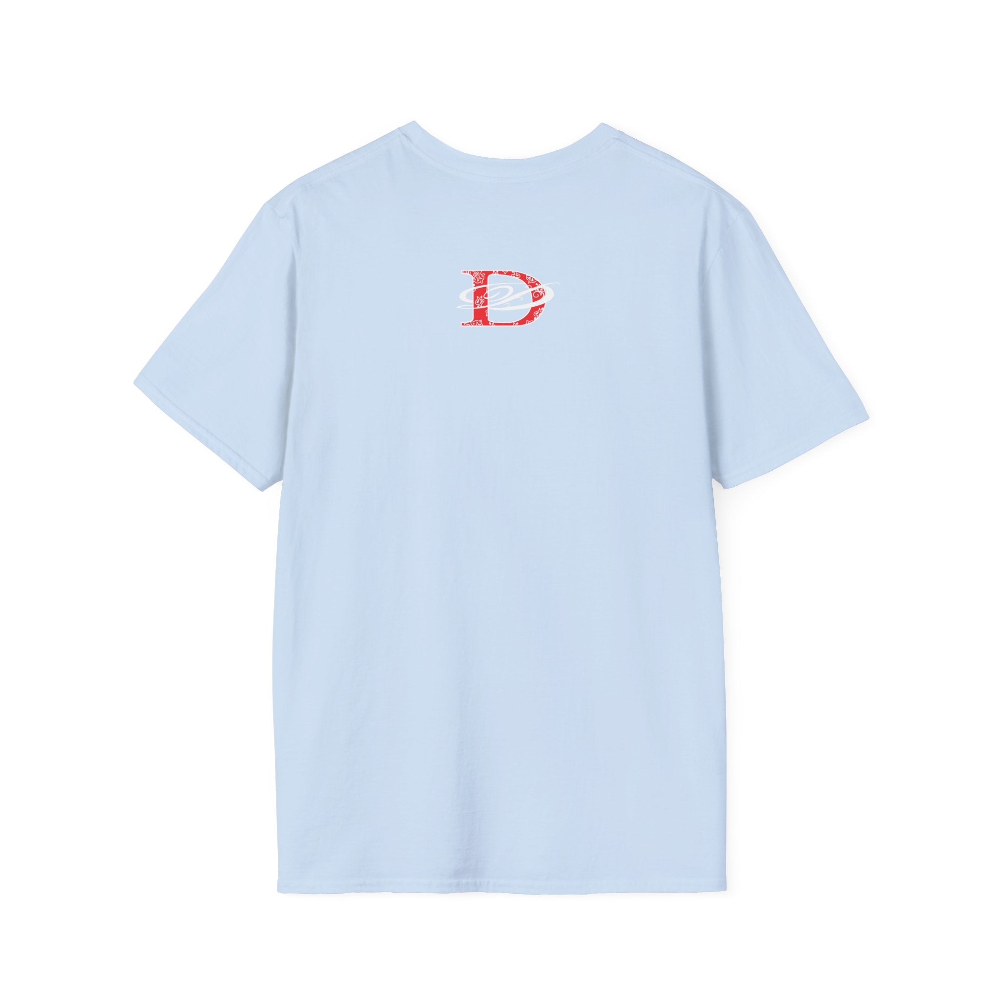 250th Anniversary American Flag and Heart Tattoo Unisex Softstyle T‑Shirt