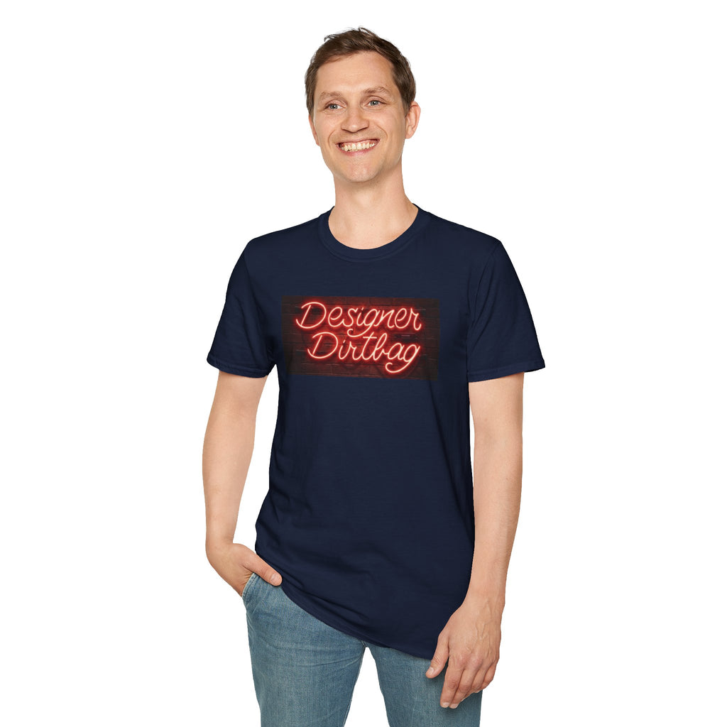 DD Neon Sign Softstyle Unisex T-Shirt