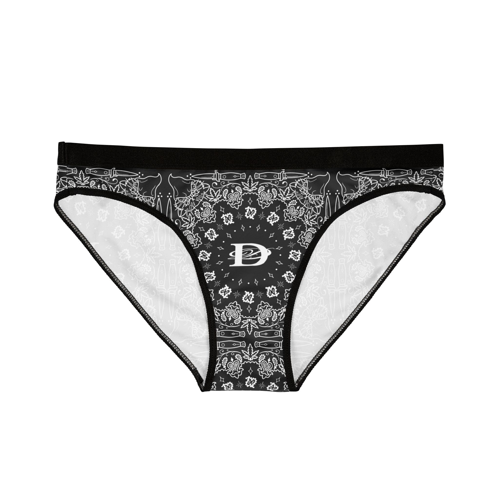 DD Custom Bandana Print  Women's Underwear AOP