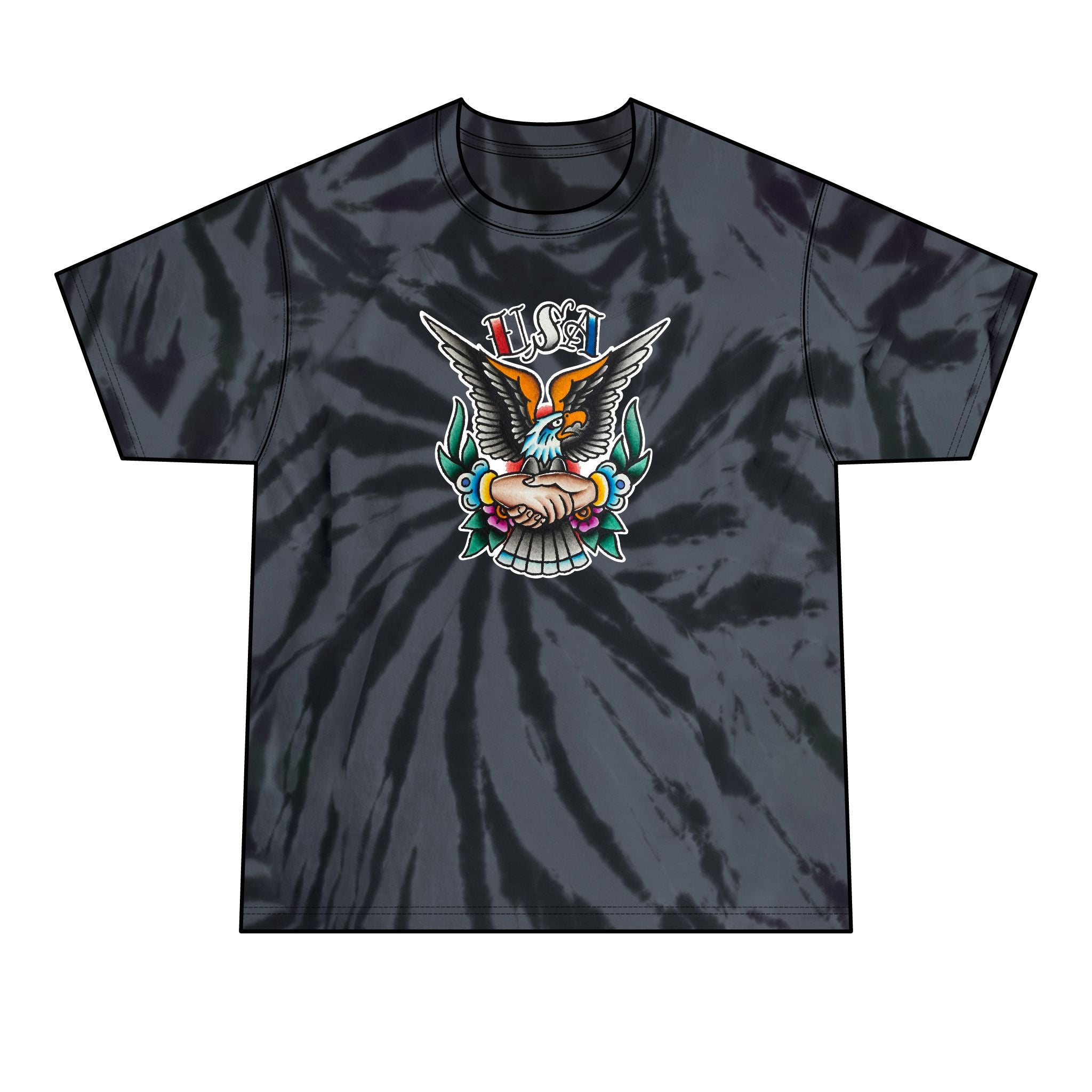 250th USA Anniversary Unisex Tie-Dye Tee