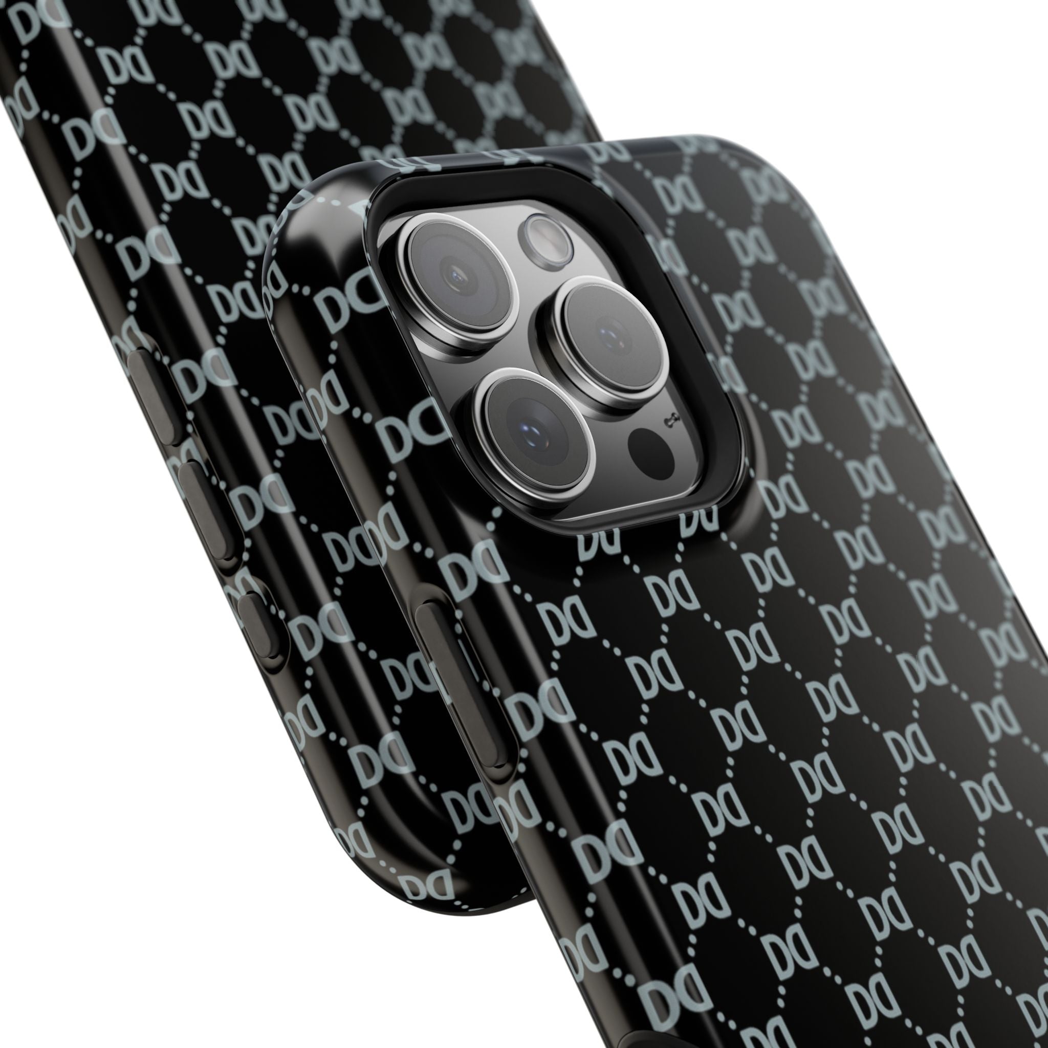 DD Monogram Pattern Magnetic Phone Case