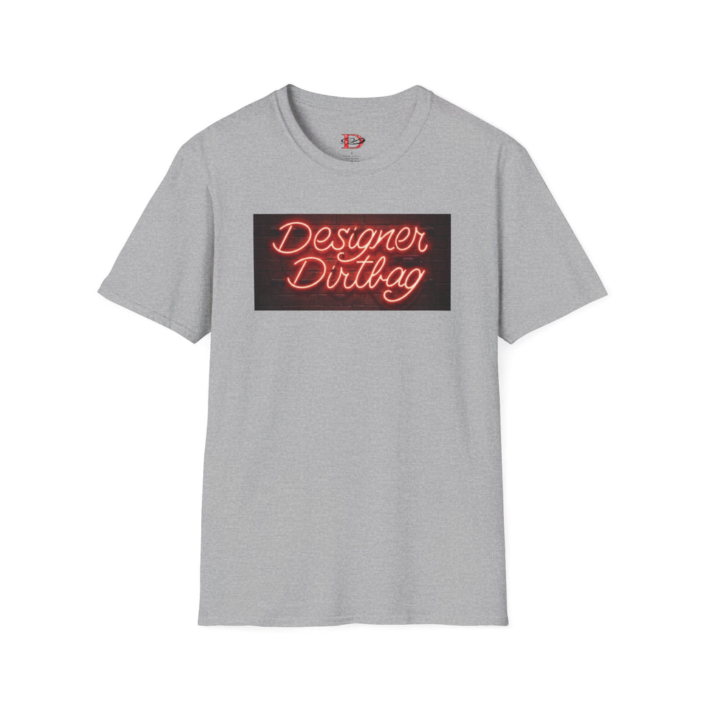 DD Neon Sign Softstyle Unisex T-Shirt