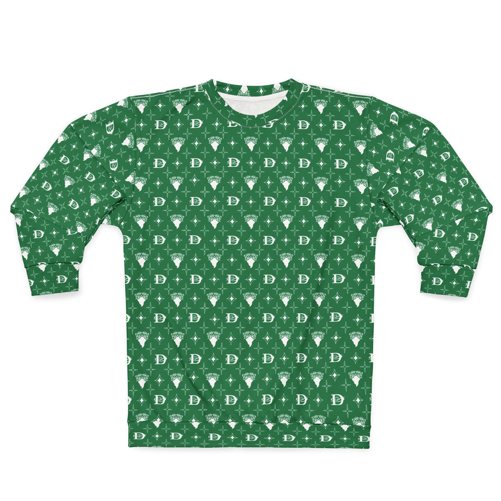 Bandito Panther Custom Monogram Print Unisex Sweatshirt AOP