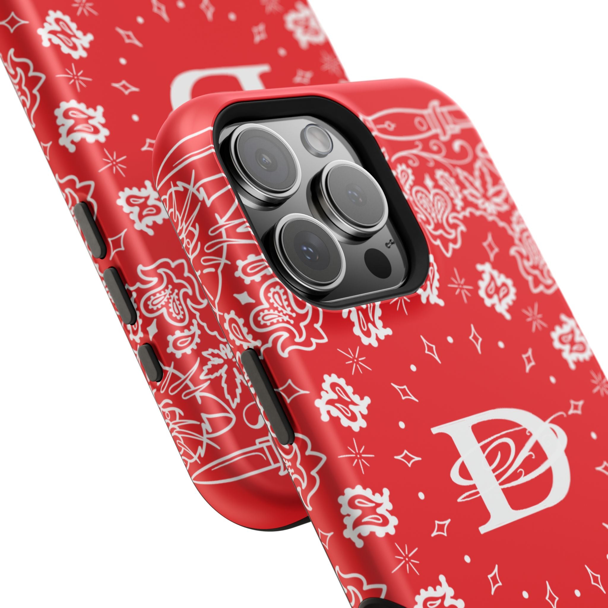 DD Custom Bandana Print Magnetic iPhone Case