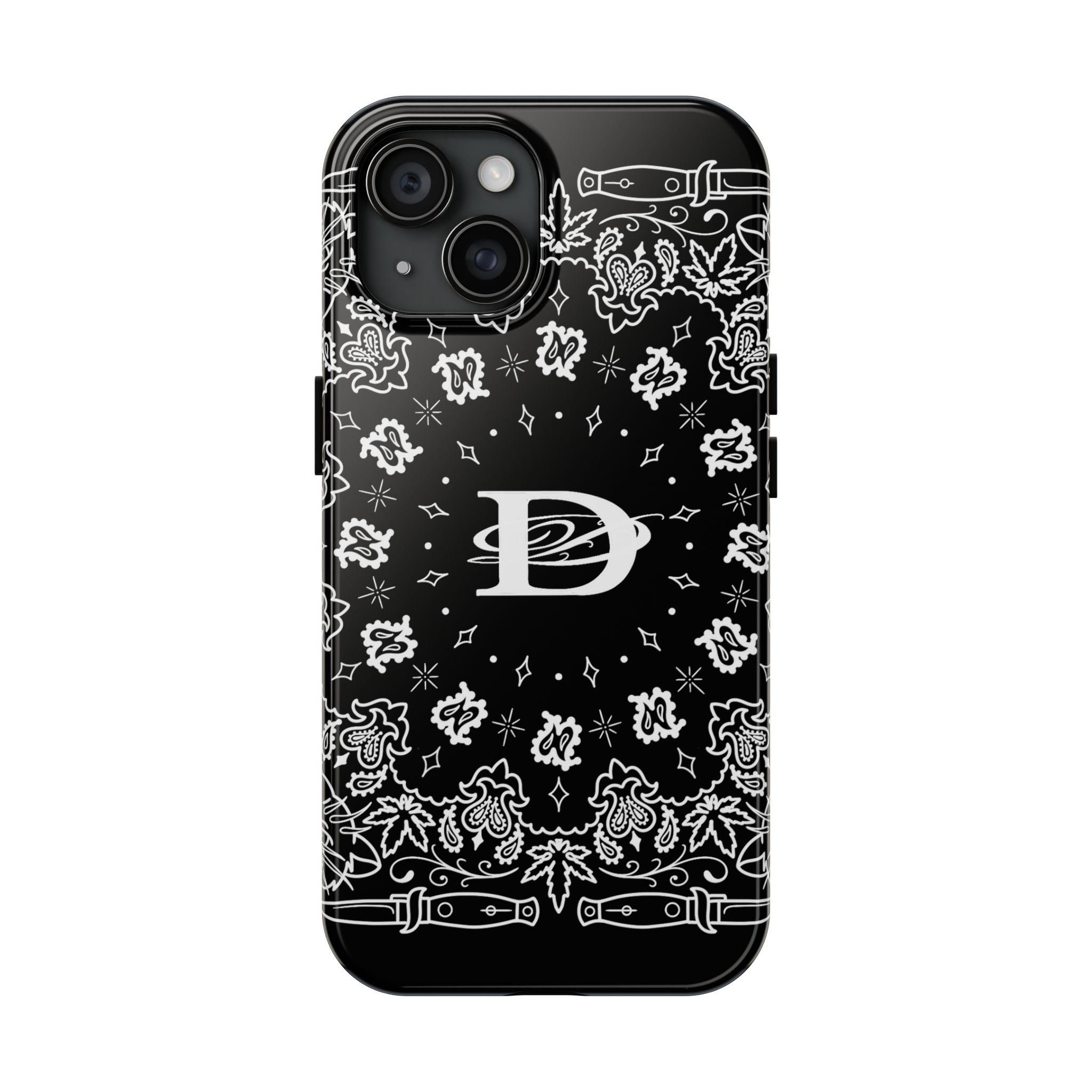 DD Custom Bandana Print Phone Case
