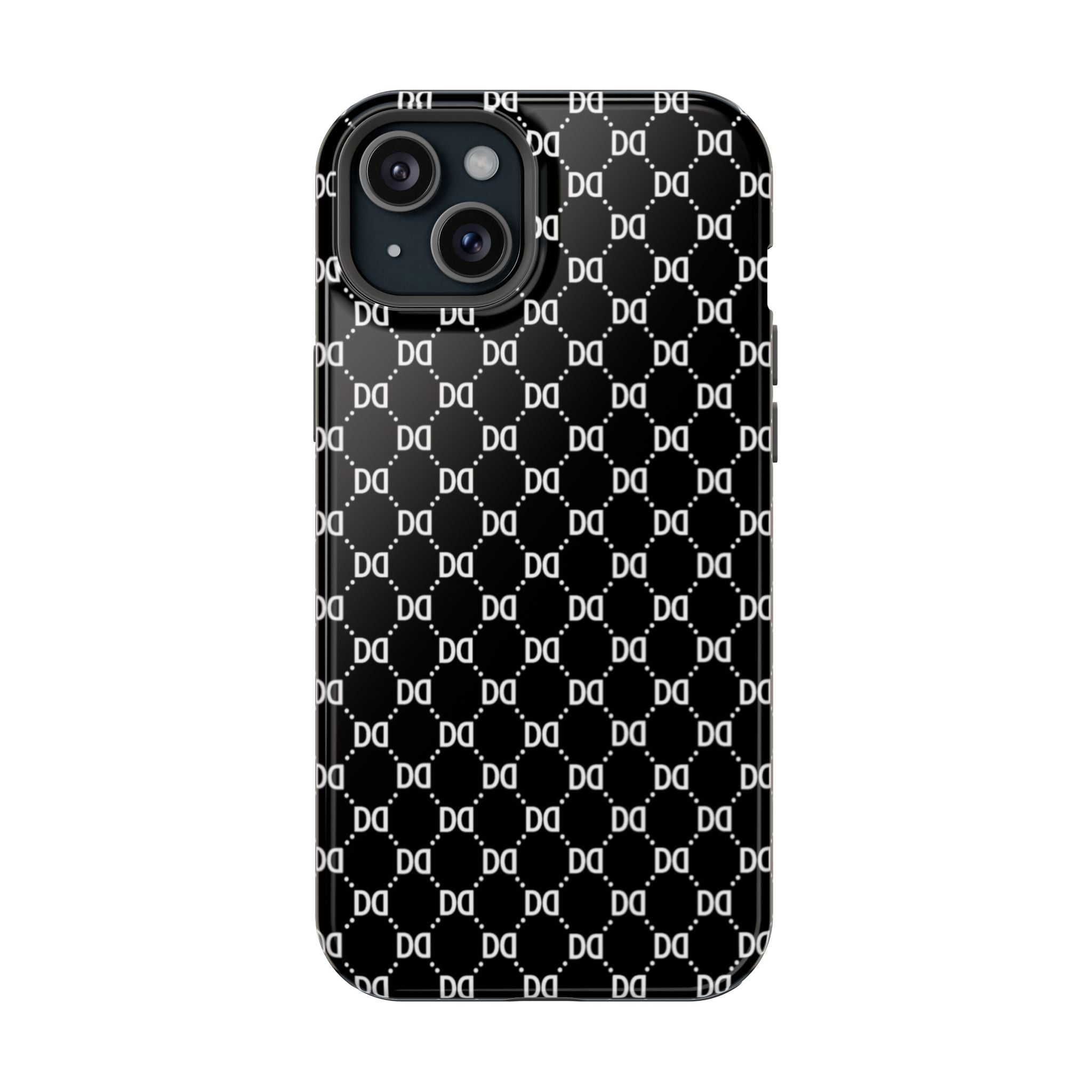 DD Monogram Pattern Magnetic Phone Case
