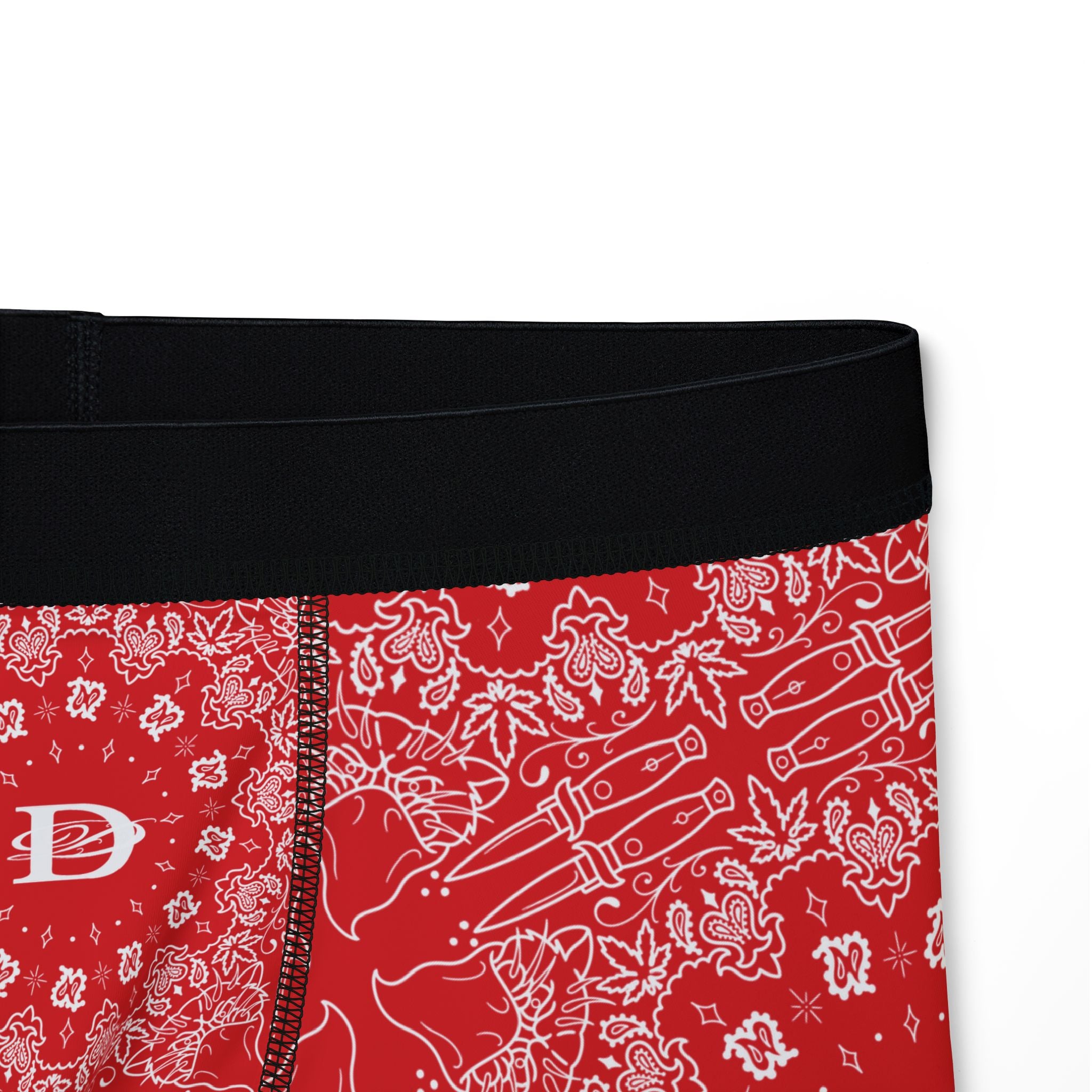 DD Custom Bandana Print Men's Boxers AOP