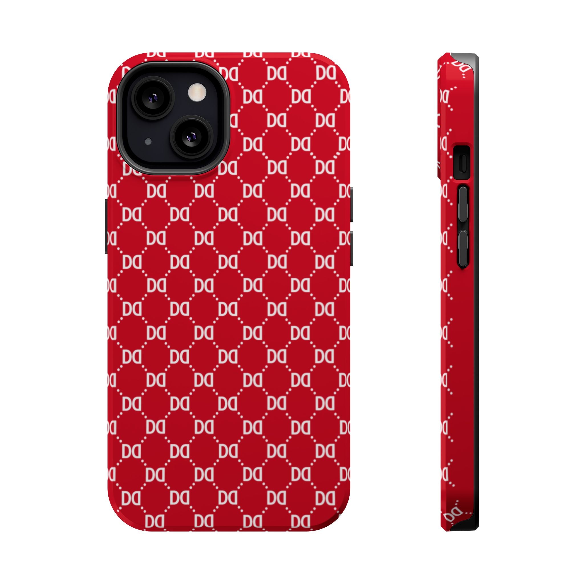 DD Monogram Pattern Magnetic Phone Case