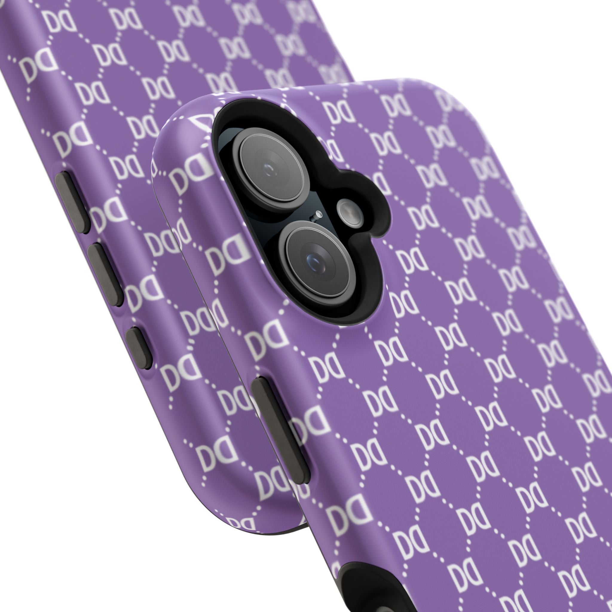 DD Monogram Pattern Magnetic Phone Case