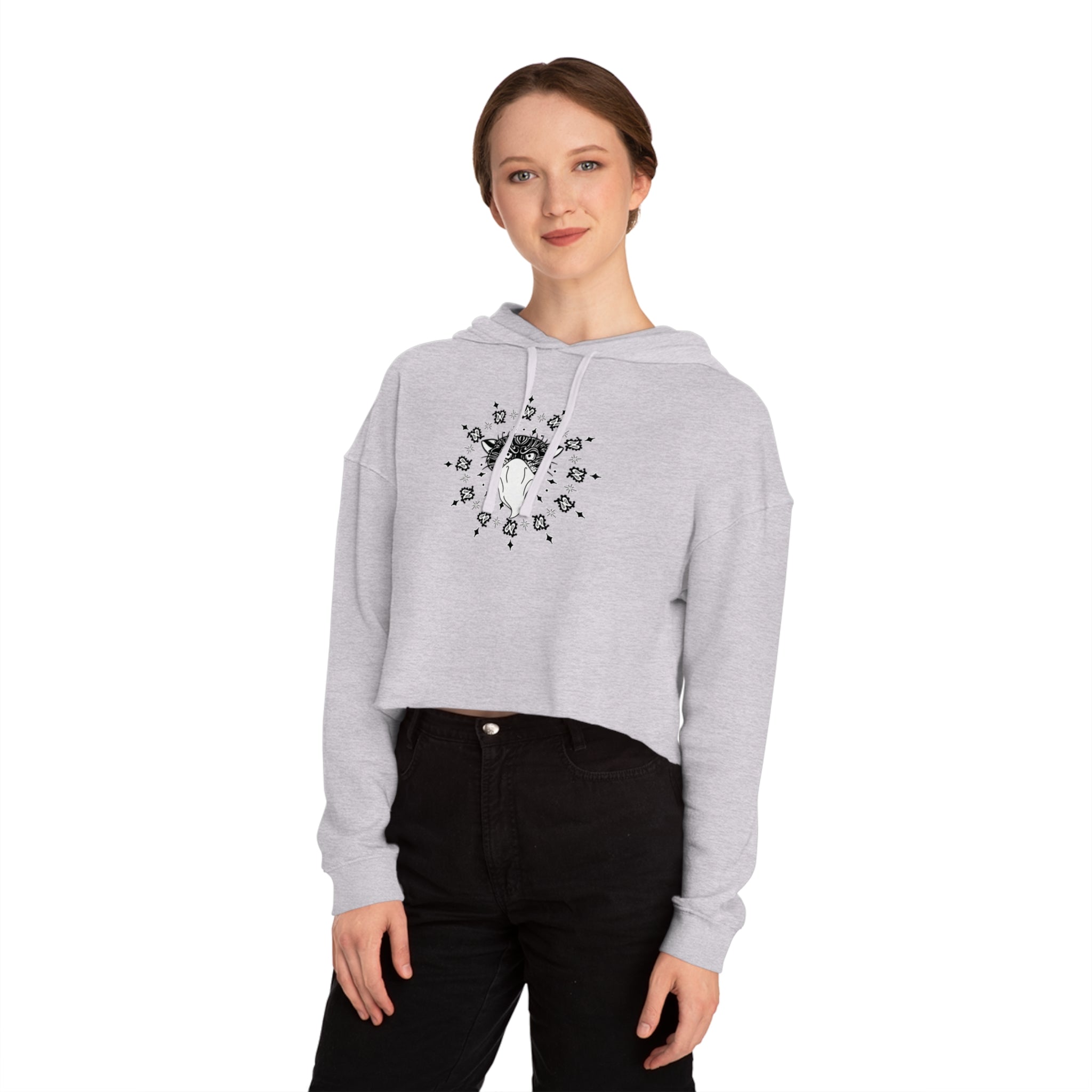 Bandito Panther Paisley Women’s Cropped Hoodie
