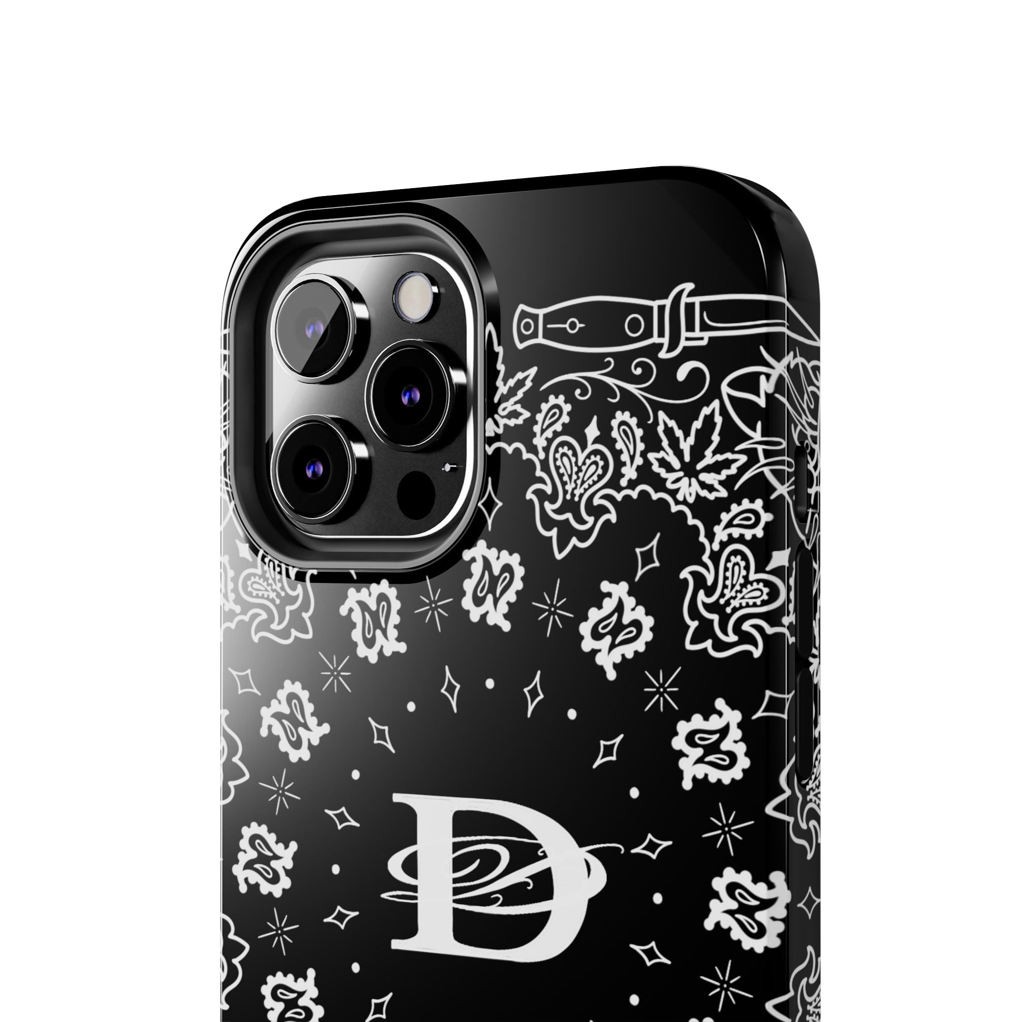 DD Custom Bandana Print Phone Case