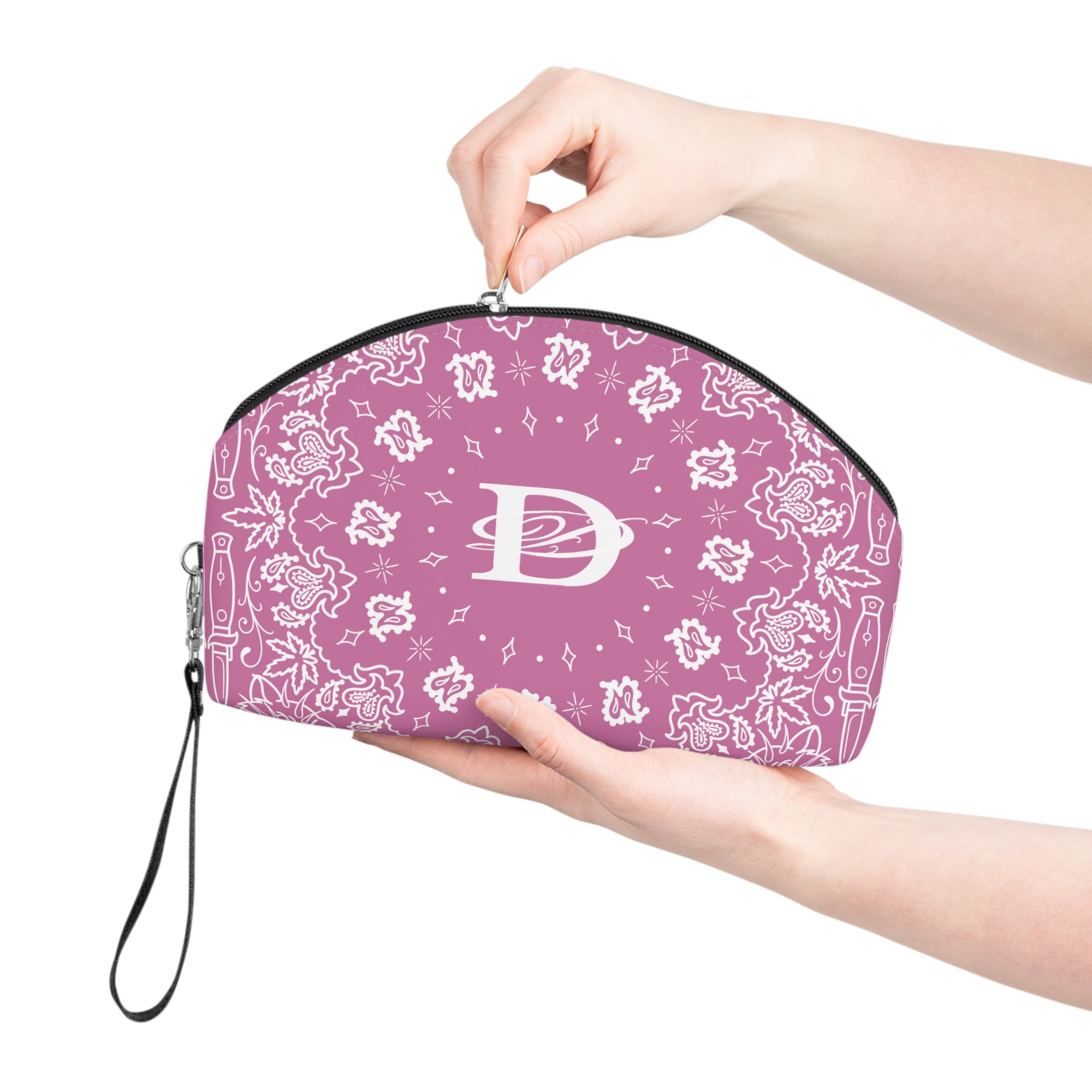 DD Custom Bandana Print Makeup Bag AOP