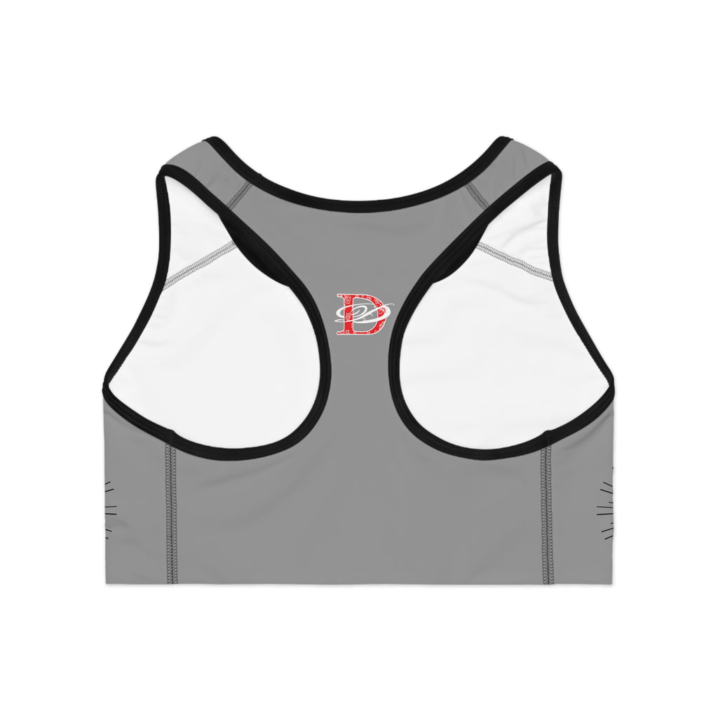 Ancient Egypt Full Body Tattoo Print Sports Bra AOP