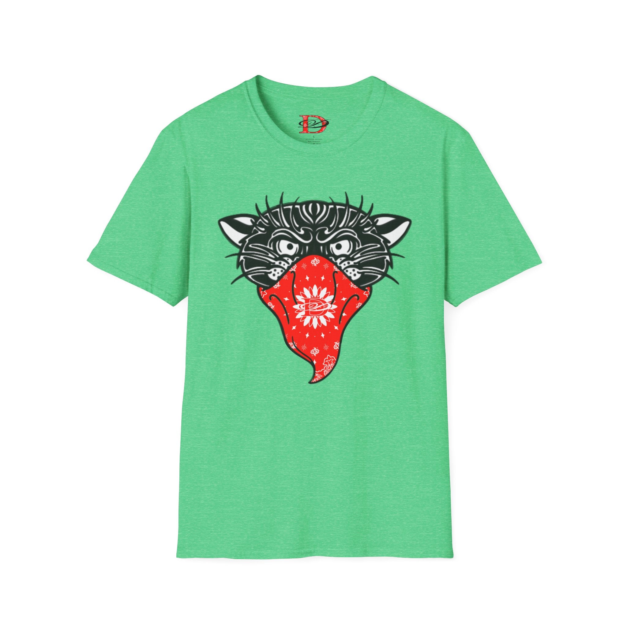 DD Bandito Panther | Softstyle T-Shirt, Unisex, Streetwear, Urban Fashion, Tattoo, Designer