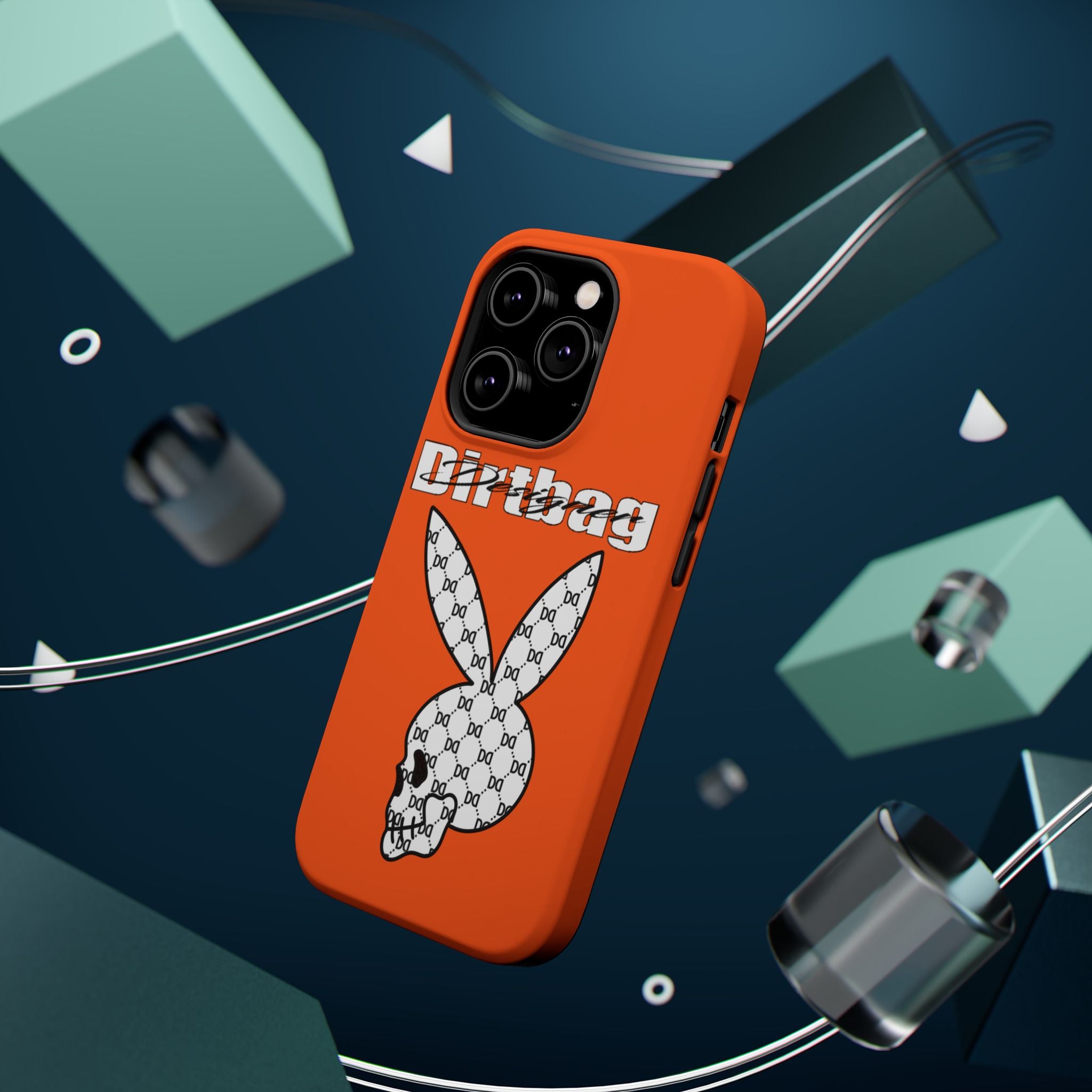 DD Monogram Bunny Skull Magnetic Phone Case