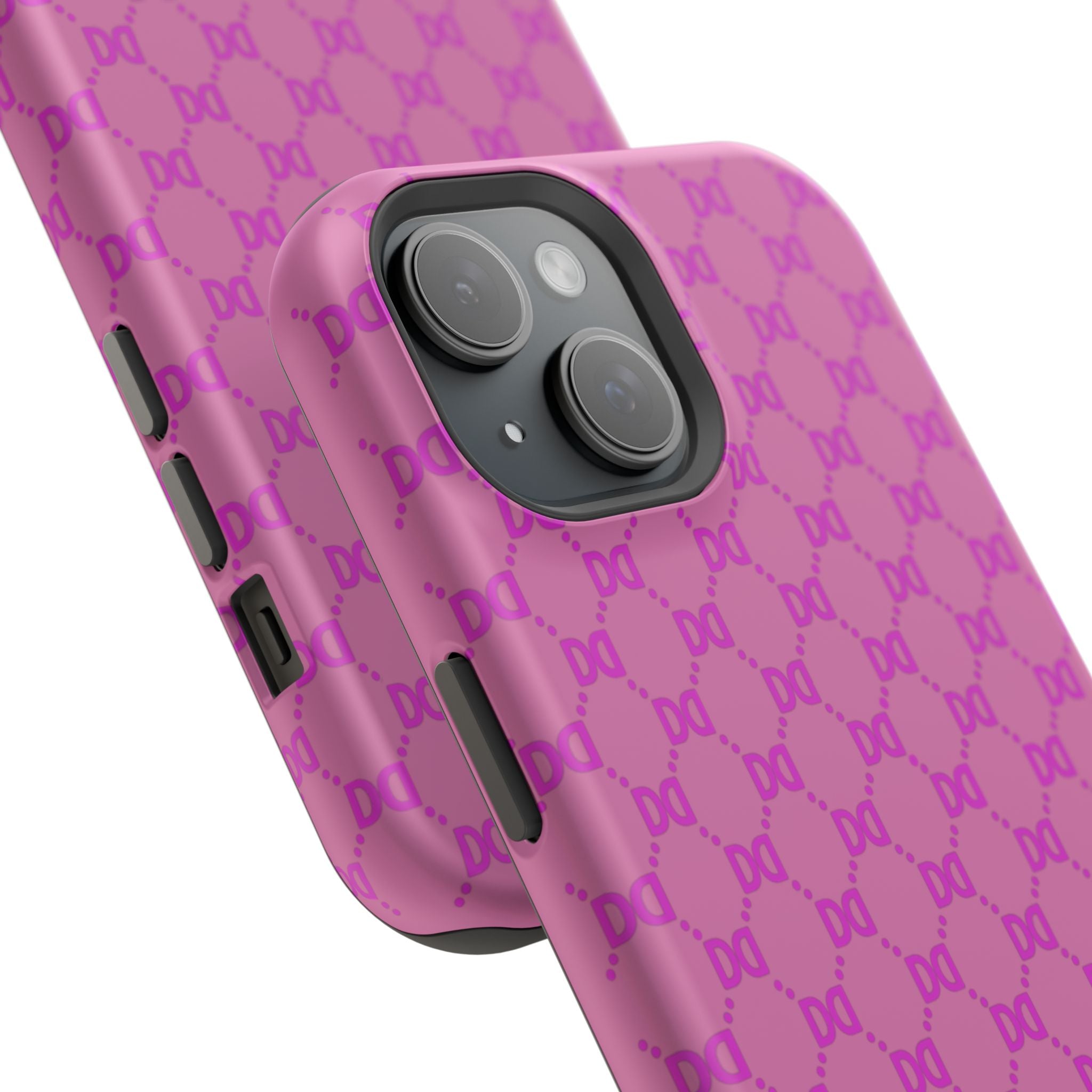 DD Monogram Pattern Magnetic Phone Case