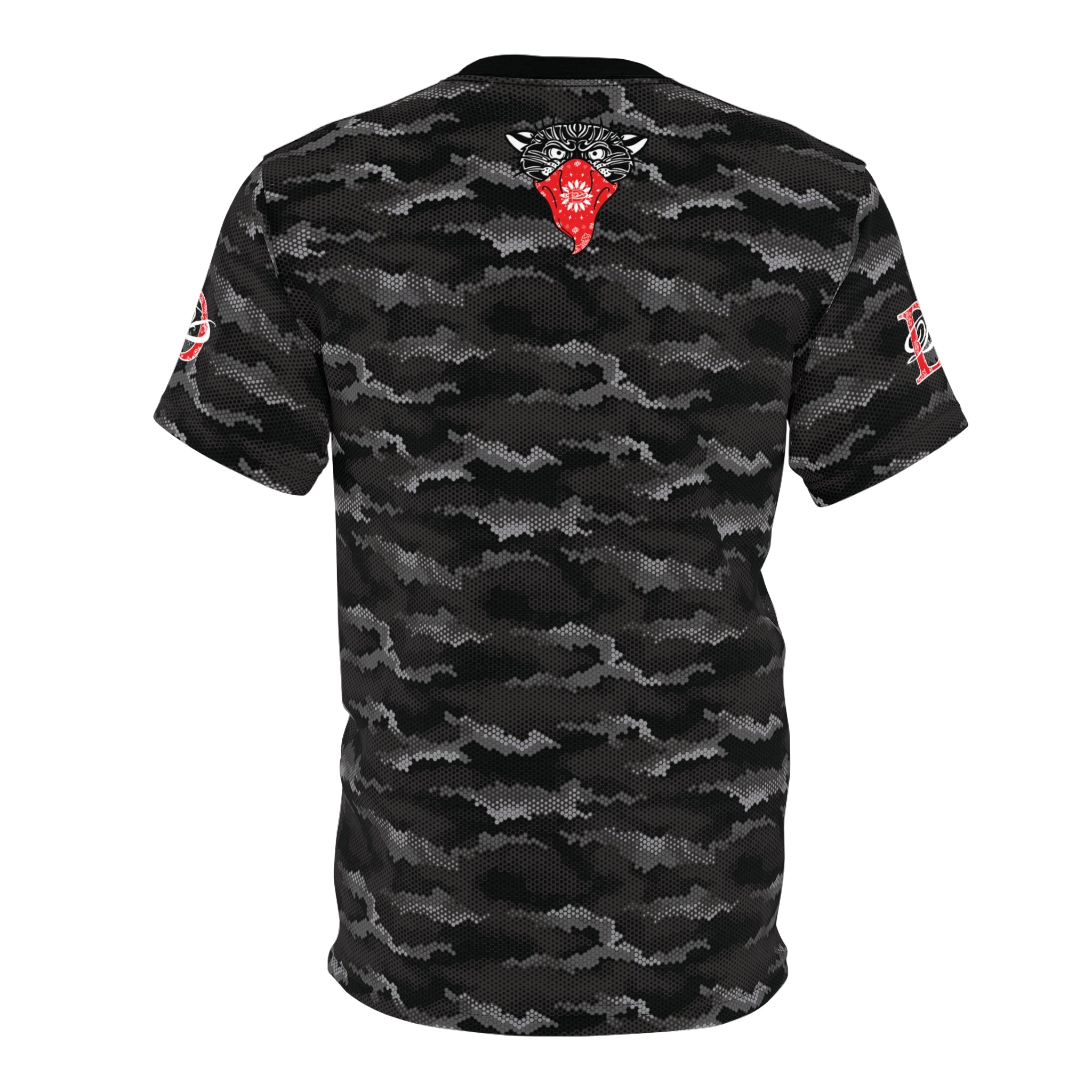 DD Box Logo Hexagon Digital Urban Camo Unisex T-Shirt AOP