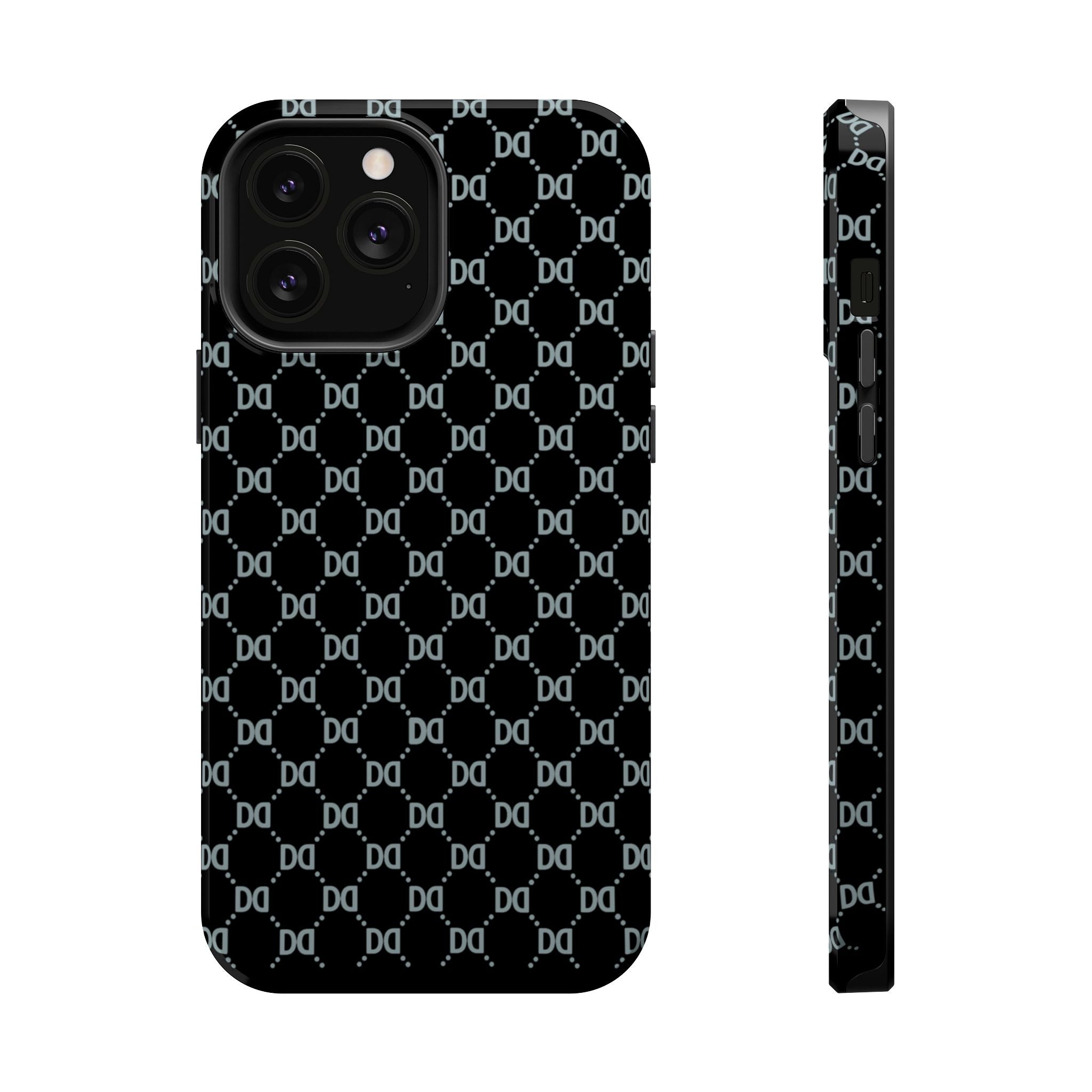 DD Monogram Pattern Magnetic Phone Case